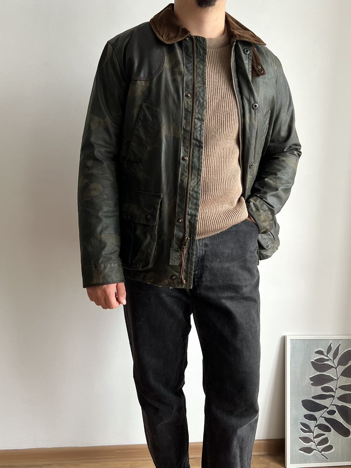 Polo Ralph Lauren Polo by Ralph Lauren DPM Camo Waxed Hunting Coat Size US L / EU 52-54 / 3 - 5 Thumbnail