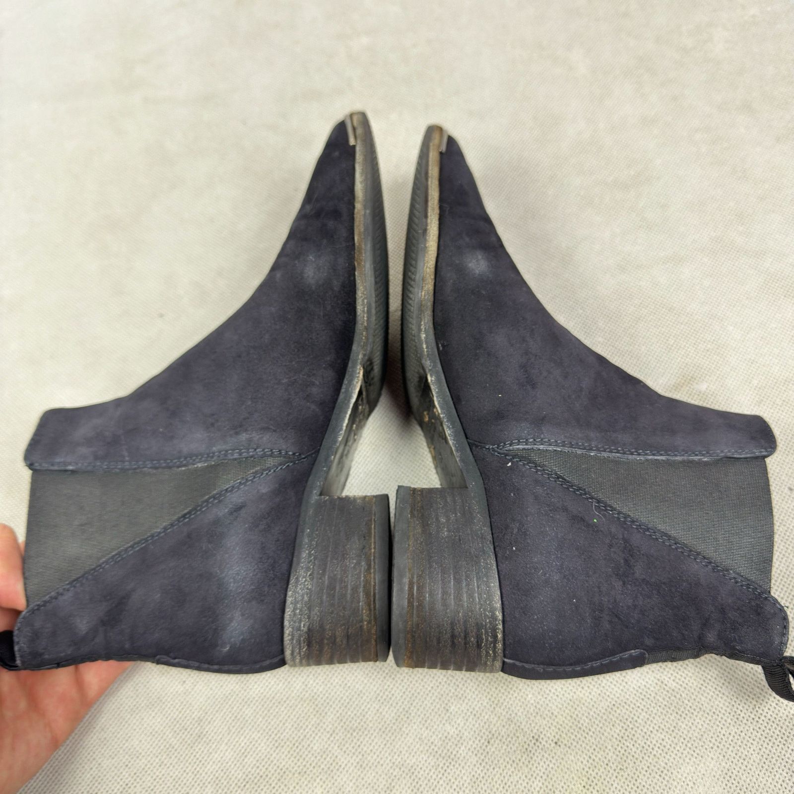 Acne Studios × Japanese Brand Acne Studios Jensen Womens Black Leather Pull On Ankle Boots Size US 4 / IT 34 - 4 Thumbnail