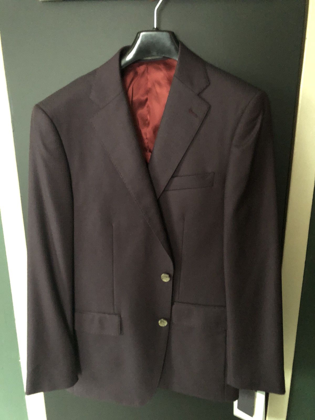 Indochino Indochino Jacket 40R burgundy Size 40R - 1 Thumbnail
