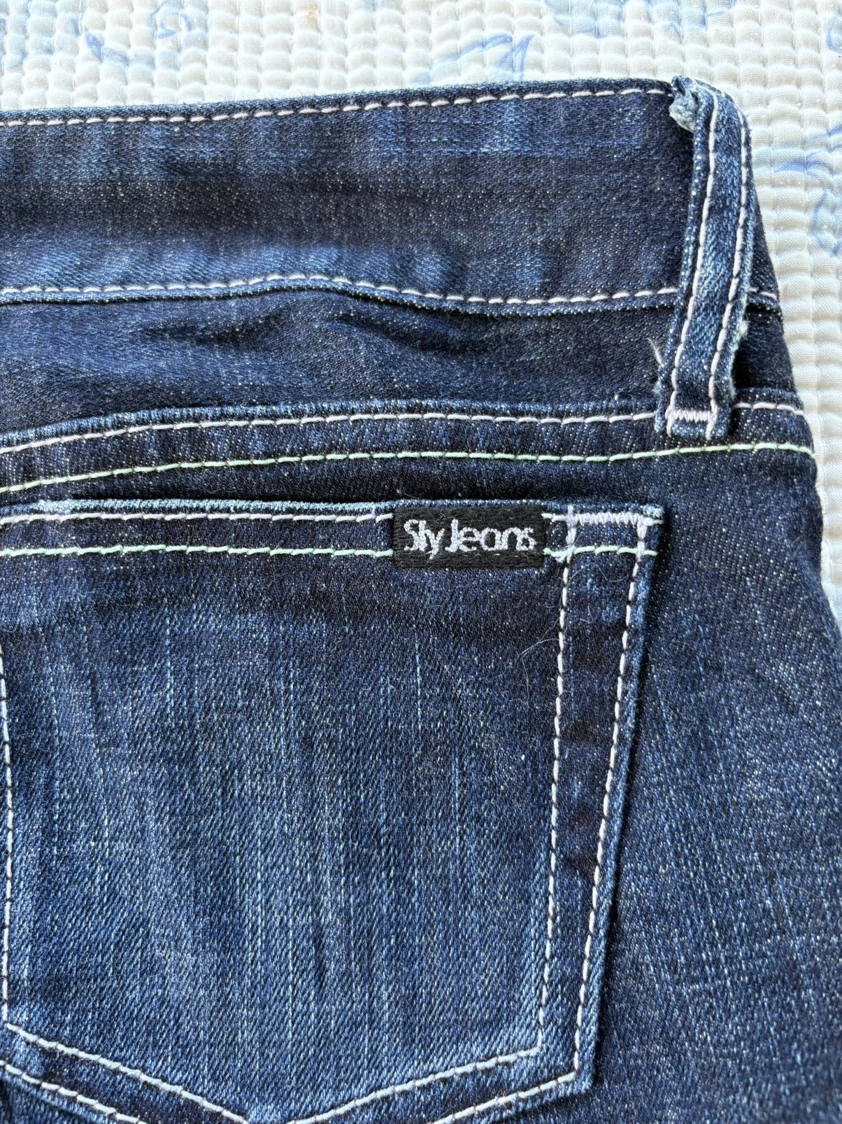 SLY Japanese SLY Glamour Guarented Streetwear Flared Denim Size US 30 / EU 46 - 15 Thumbnail