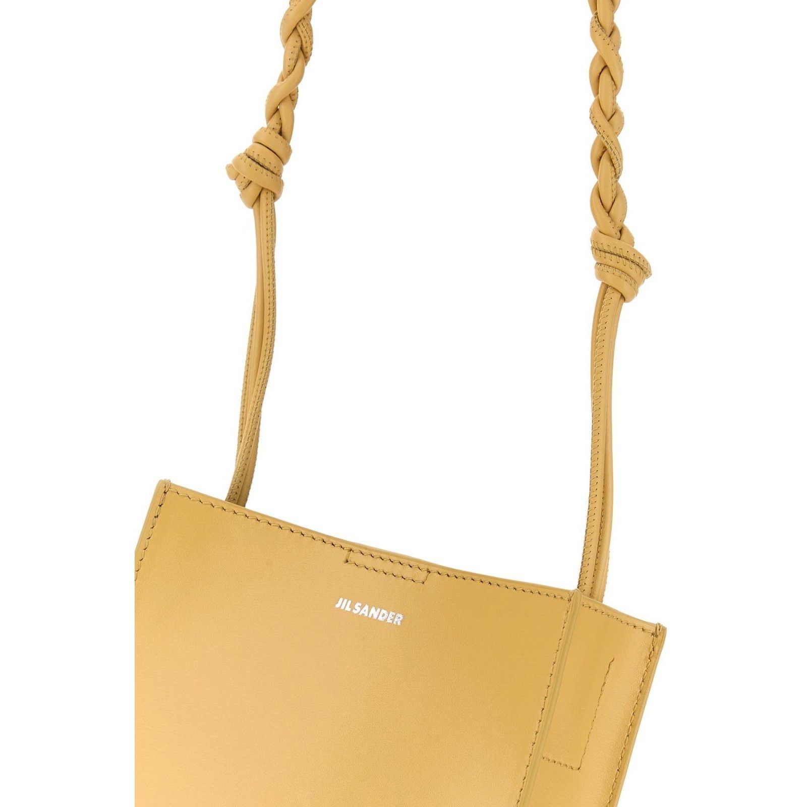 Jil Sander JIL SANDER Tangle Small Yellow Leather Shoulder Bag New Size ONE SIZE - 4 Thumbnail