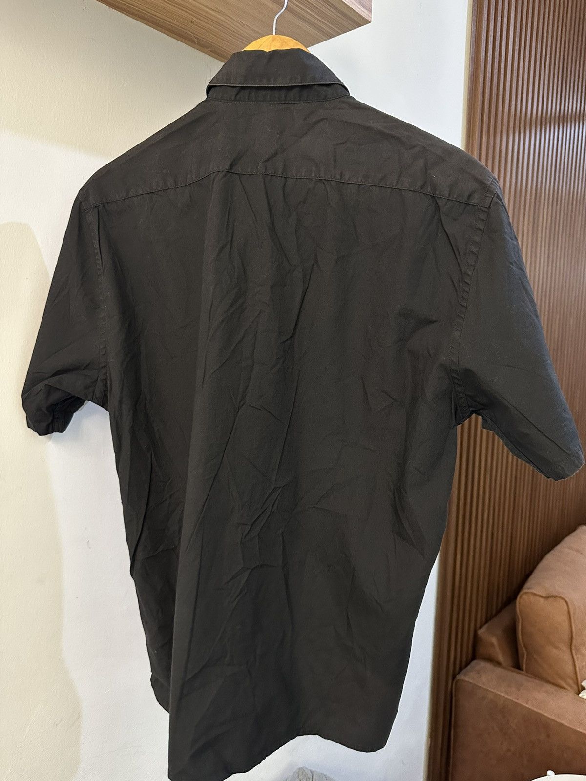 Saint Laurent Paris Saint Laurent Paris Poplin Black Shirt Size US M / EU 48-50 / 2 - 12 Thumbnail