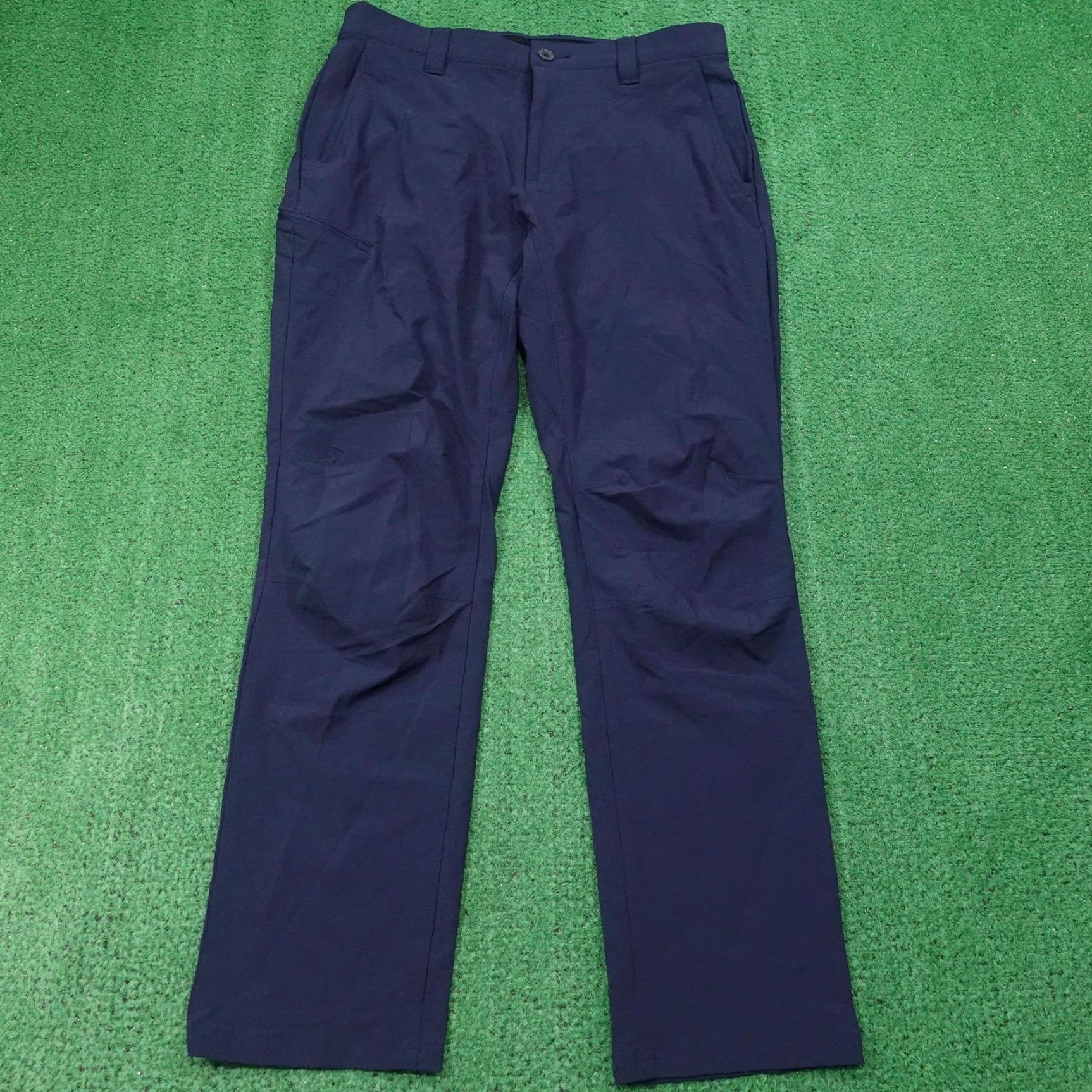 Orvis Orvis Pants Mens 34x32 Blue Cargo Microfiber Nylon Spandex Stretch Pockets Outdoor/Travel Size US 34 / EU 50 - 2 Thumbnail
