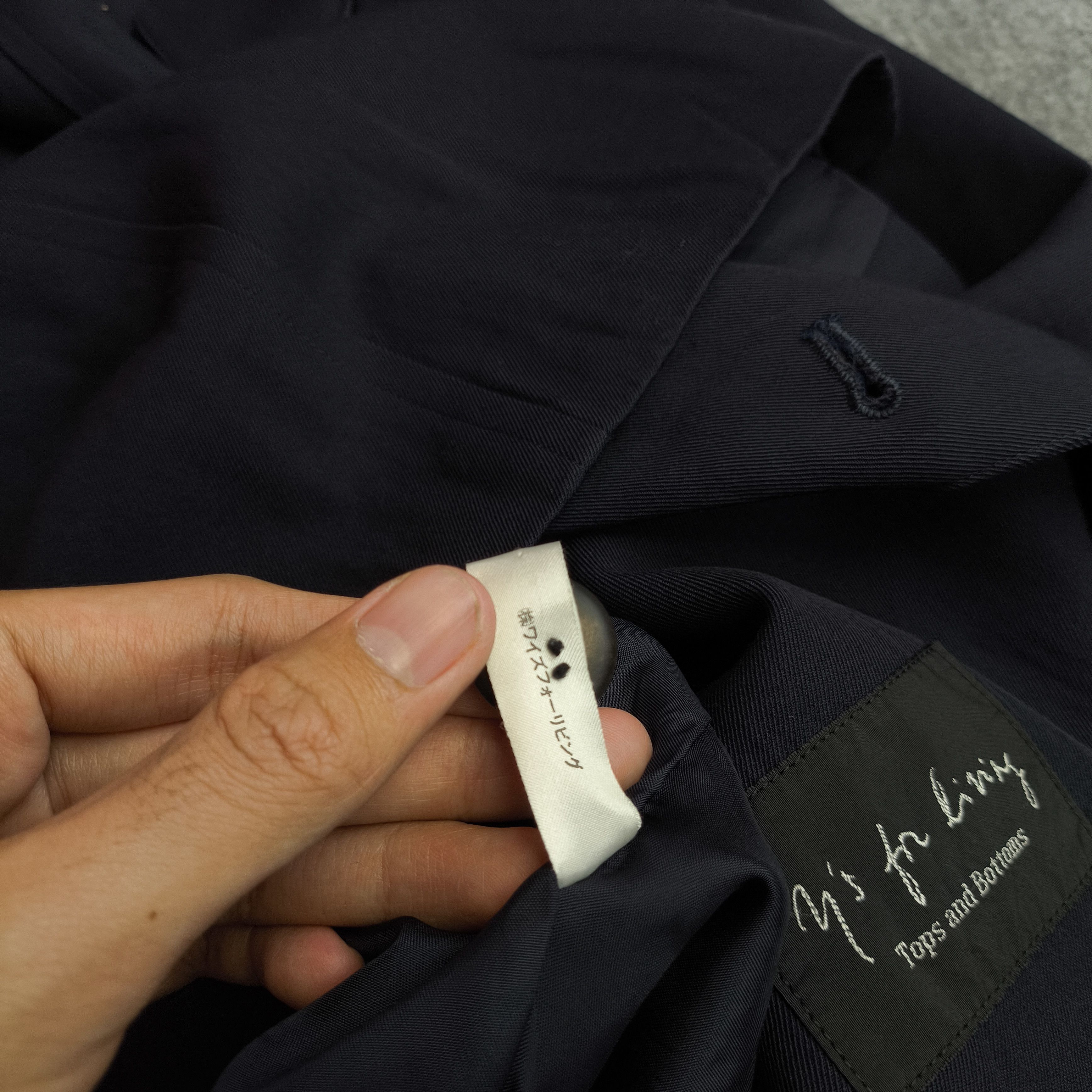 Yohji Yamamoto Yohji yamamoto y's for living blazer suits jacket Size 50R - 5 Thumbnail