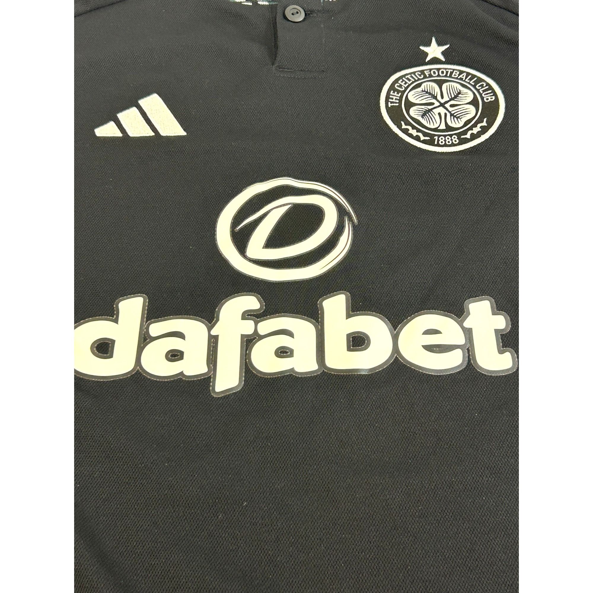 Adidas Adidas Celtic Football Club Men Soccer Jersey XS Black Green Size US XS / EU 42 / 0 - 11 Thumbnail