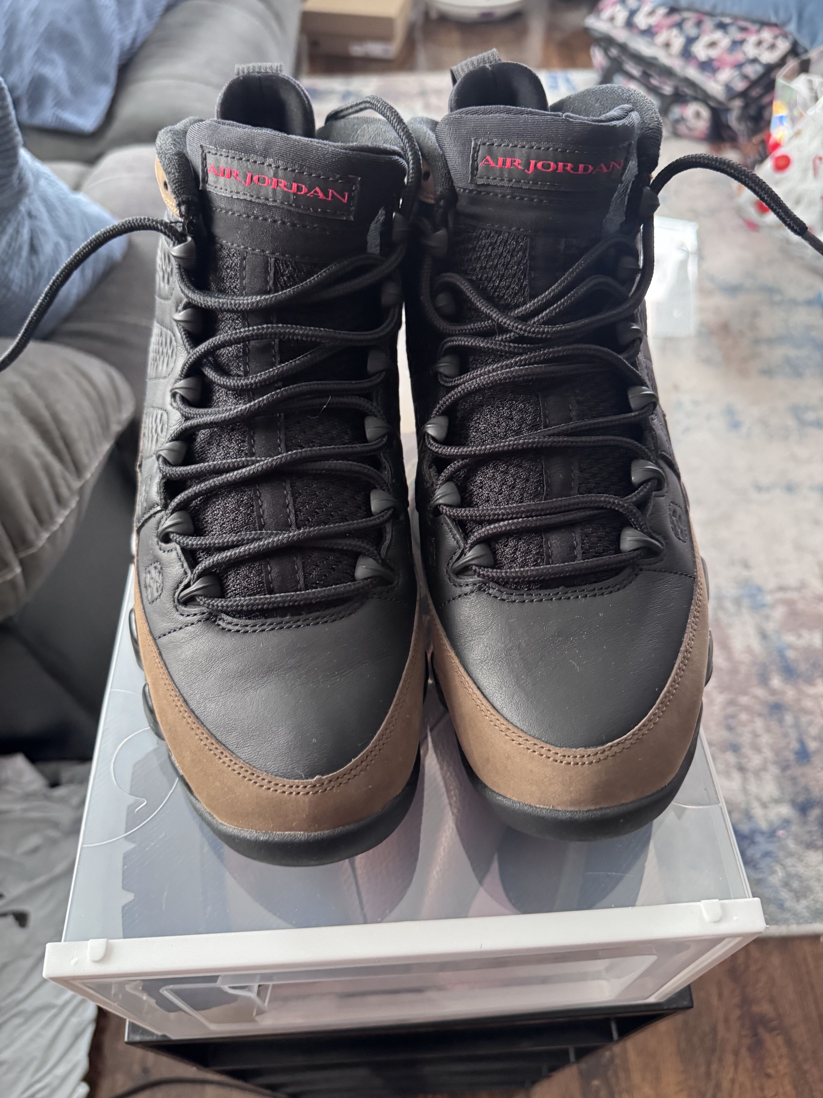 Jordan Brand Jordan 9 Retro - Olive (2024) Size US 9.5 / EU 42-43 - 1 Thumbnail