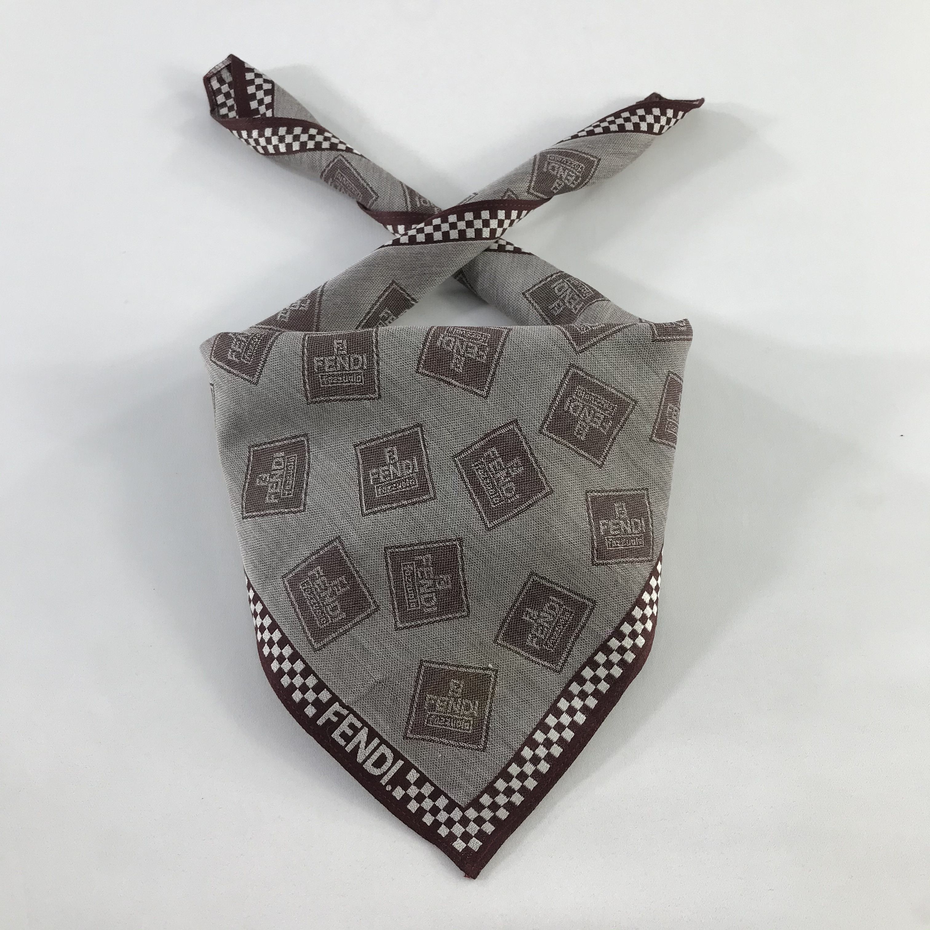 Vintage Fendi Bandana / Handkerchief / Neckerchief - S806 Size ONE SIZE - 3 Thumbnail