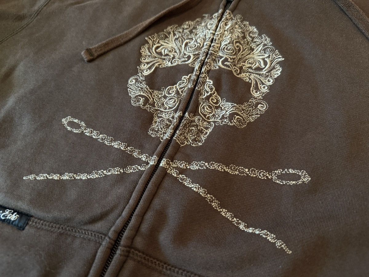 Marc Ecko Marc Ecko Cut & Sew Embroidered Skull Y2K Grunge Zip Hoodie Size US M / EU 48-50 / 2 - 3 Thumbnail