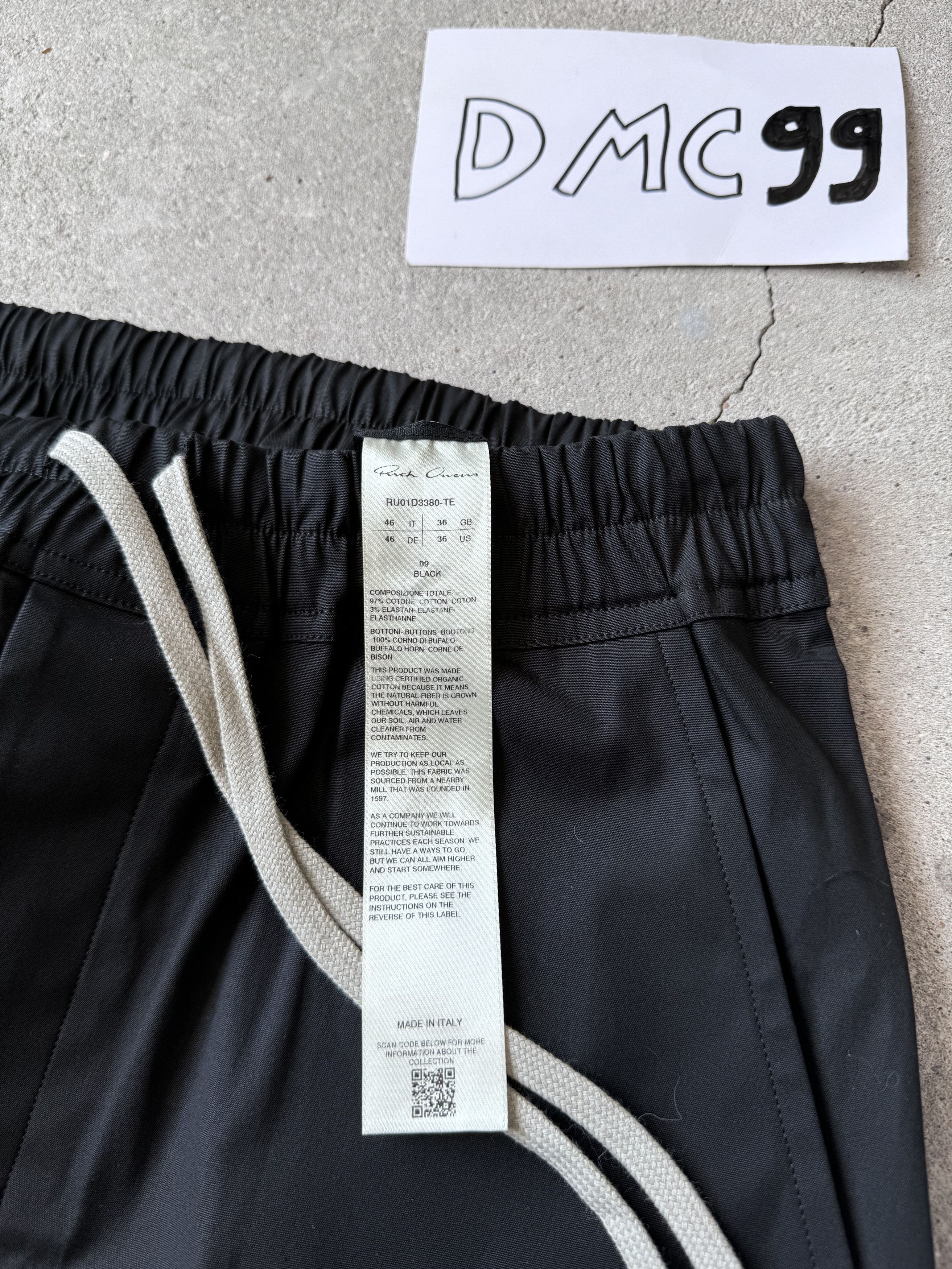 Rick Owens Rick Owens Black Patns TE Size US 40 / EU 56 - 5 Thumbnail