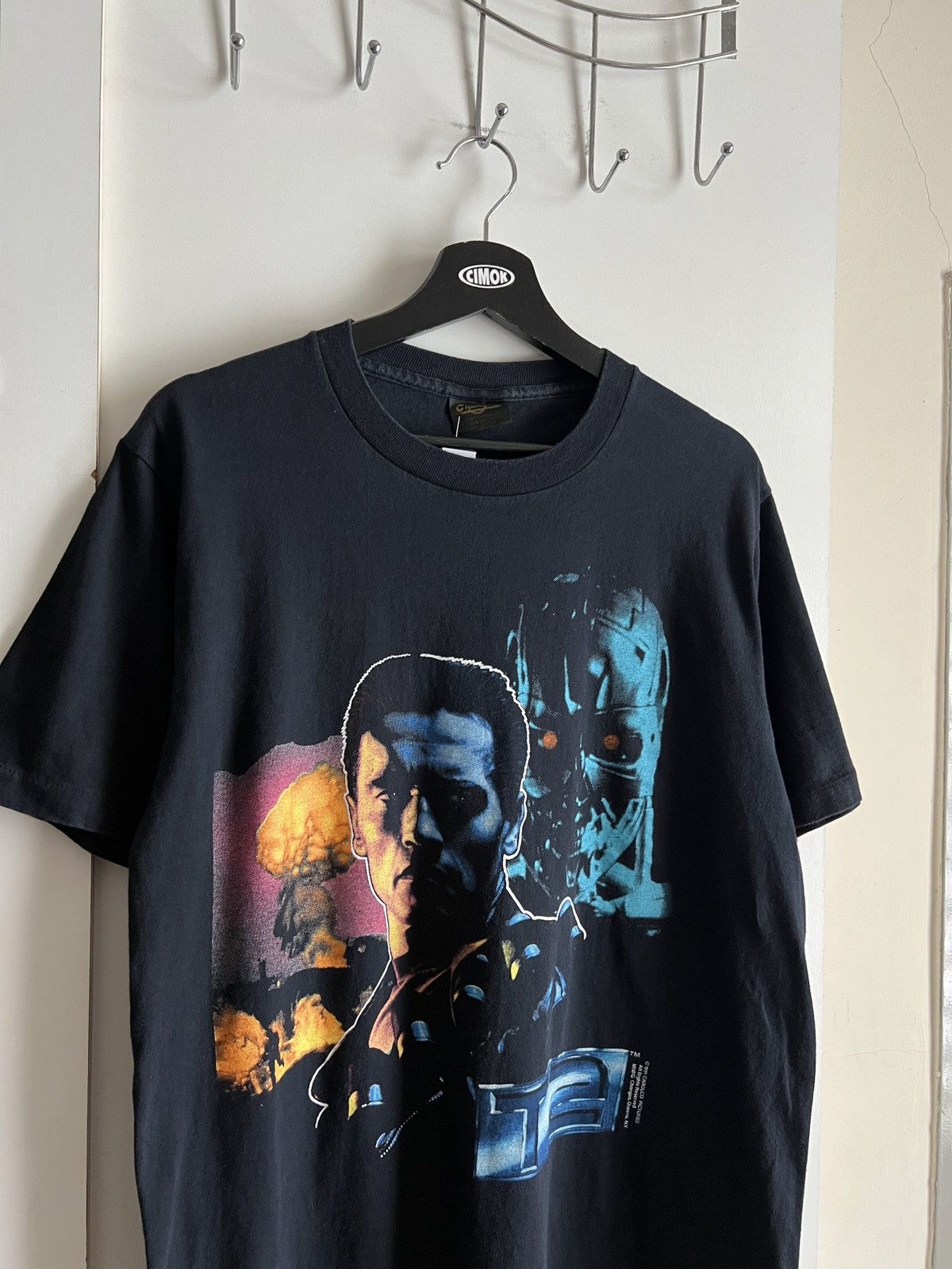 Vintage Vintage 1991 Terminator 2 Judgment Day Rare Design Tee Size US L / EU 52-54 / 3 - 2 Thumbnail