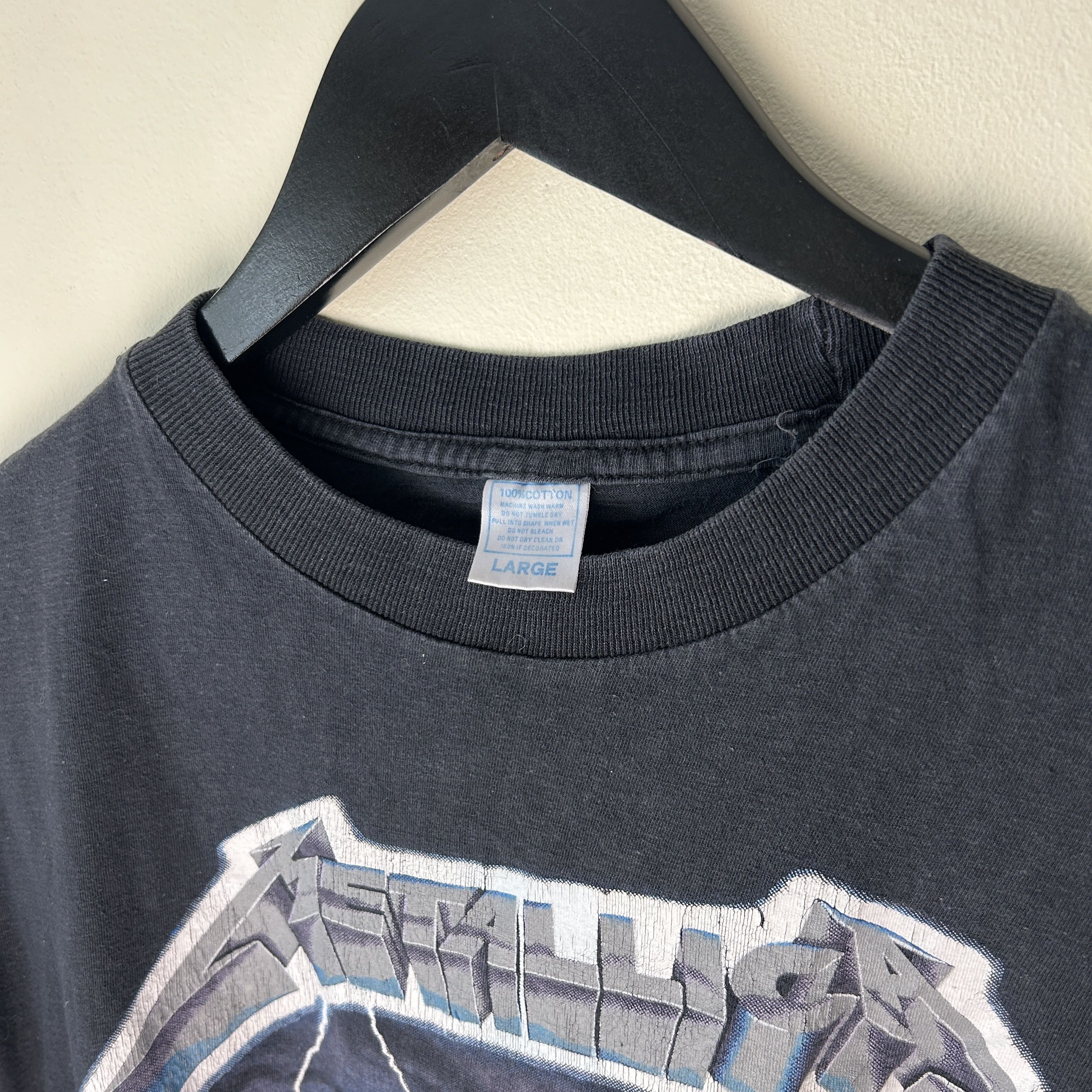 Band Tees Vintage Metallica Ride The Lightning 80’s Band T-shirt Size US L / EU 52-54 / 3 - 6 Thumbnail