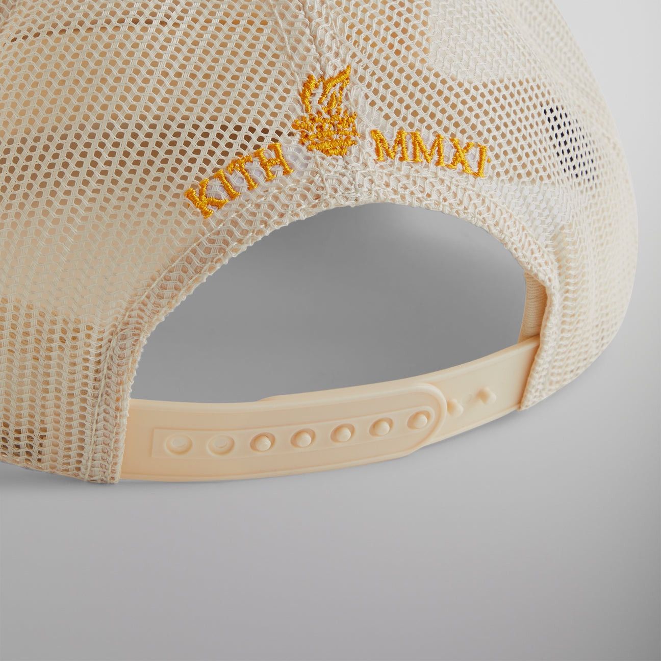 Kith Kith Nolan Poly Foam Trucker Hat Cap in Canvas Snapback Size ONE SIZE - 5 Thumbnail