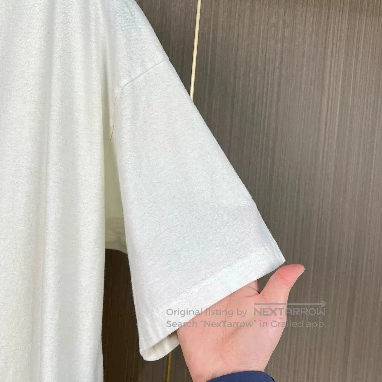 Balenciaga Balenciaga Embroidered Hem Letter Tee. Size XS / US 0-2 / IT 36-38 - 6 Thumbnail