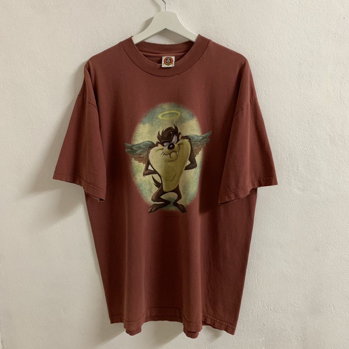 Warner Bros Vintage Taz 90s Angel & Devil (1997) Size US XL / EU 56 / 4 - 4 Thumbnail