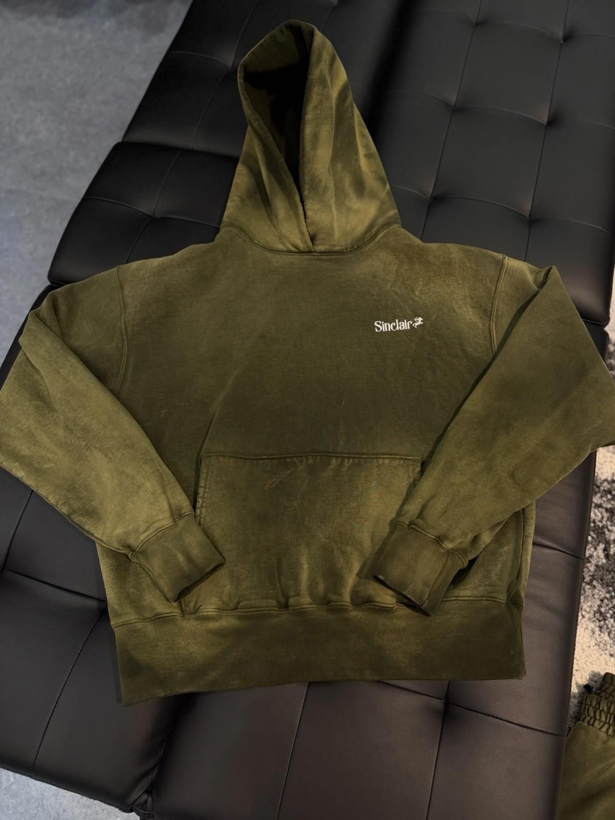 Sinclair Global Sinclair Mens Green Logo Long Sleeve Hooded Sweatshirt Large Size US L / EU 52-54 / 3 - 3 Thumbnail