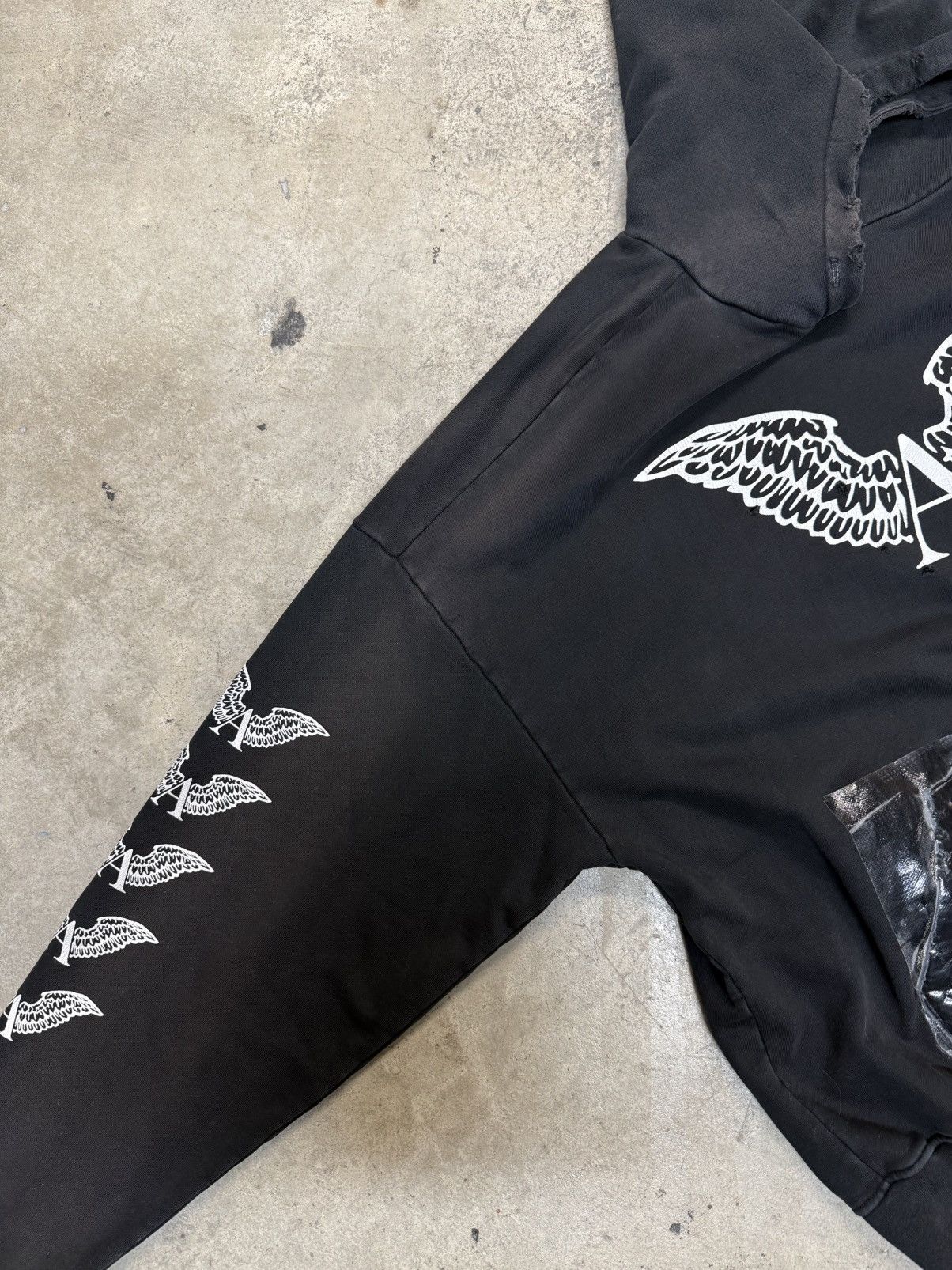 ALEXANDER DIGENOVA Alexander Digenova Black Logo Melt Lock Hoodie Size US L / EU 52-54 / 3 - 4 Thumbnail