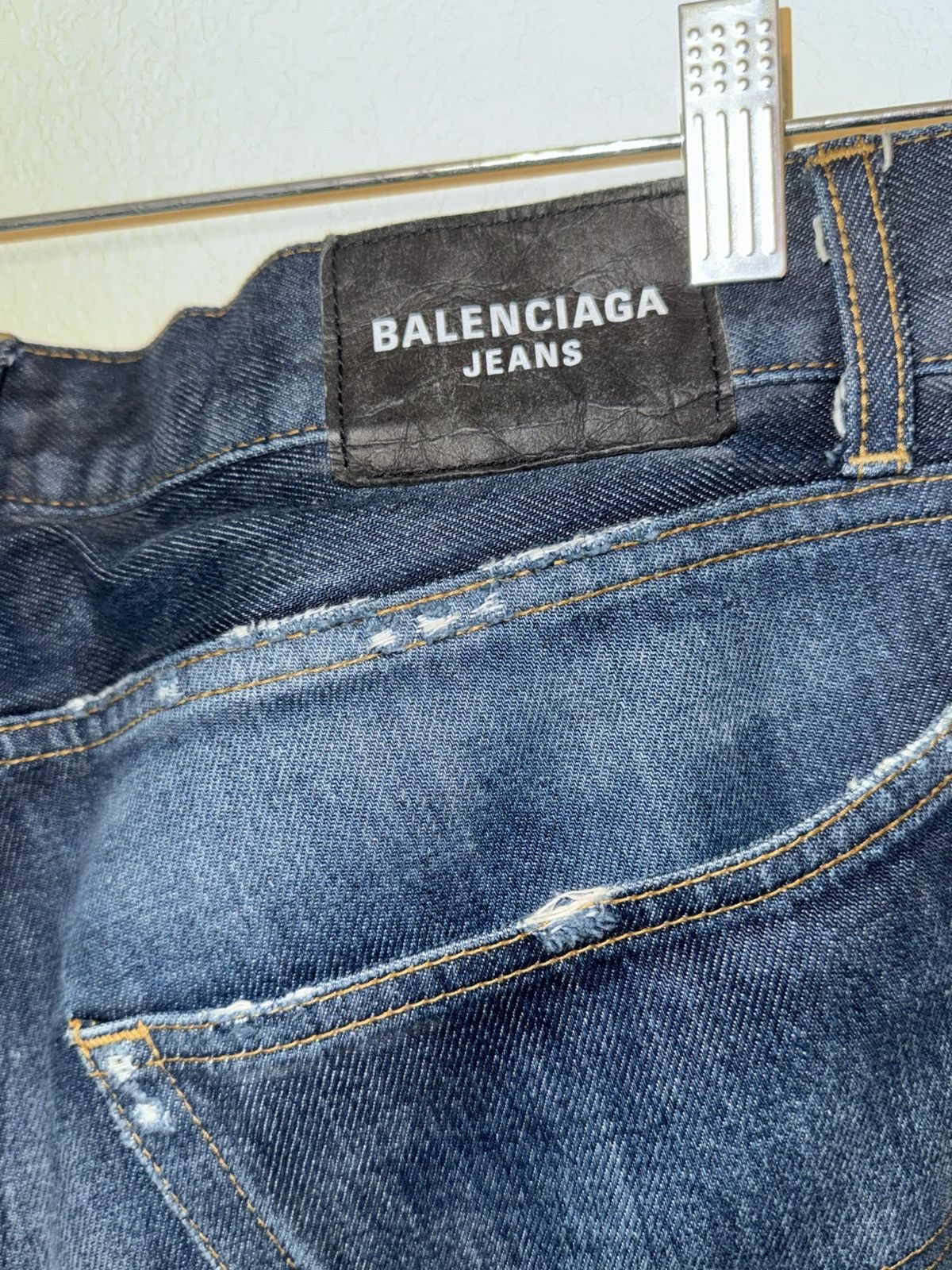 Balenciaga Balenciaga FW22 Dirty Wash Denim Size US 32 / EU 48 - 5 Thumbnail