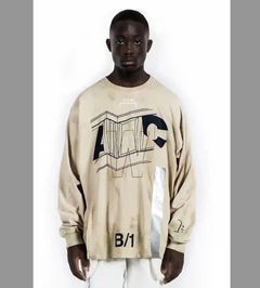 A-COLD-WALL* Long Sleeve Oversized Reverse Seam Tee A-Cold-Wall*