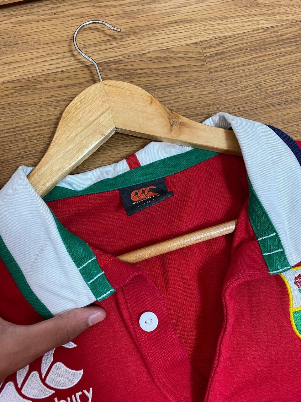 Canterbury of New Zealand Vtg Canterbury RUGBY League Jersey Size US L / EU 52-54 / 3 - 9 Thumbnail