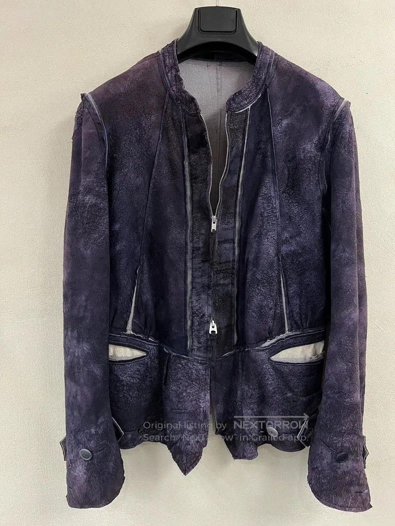 Takahiromiyashita The Soloist. Takahiro Miyashita The Soloist Leather Jacket. Size US S / EU 44-46 / 1 - 6 Thumbnail