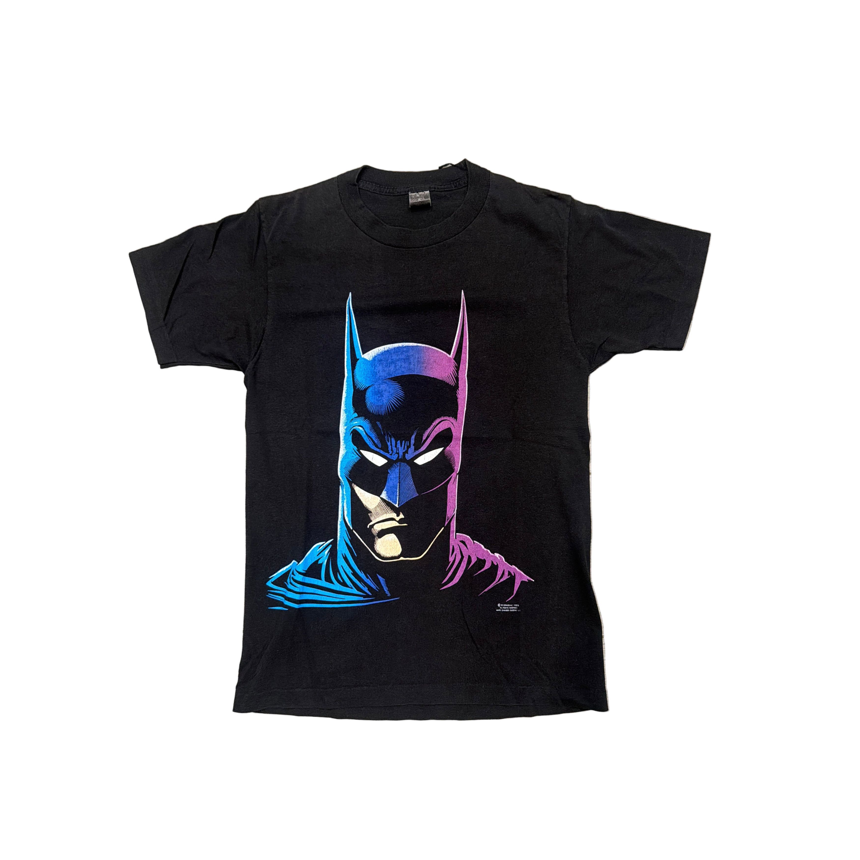 Other 1989 Batman Cowell Big Face Purple Blue Black Medium T-Shirt Size US M / EU 48-50 / 2 - 1 Thumbnail