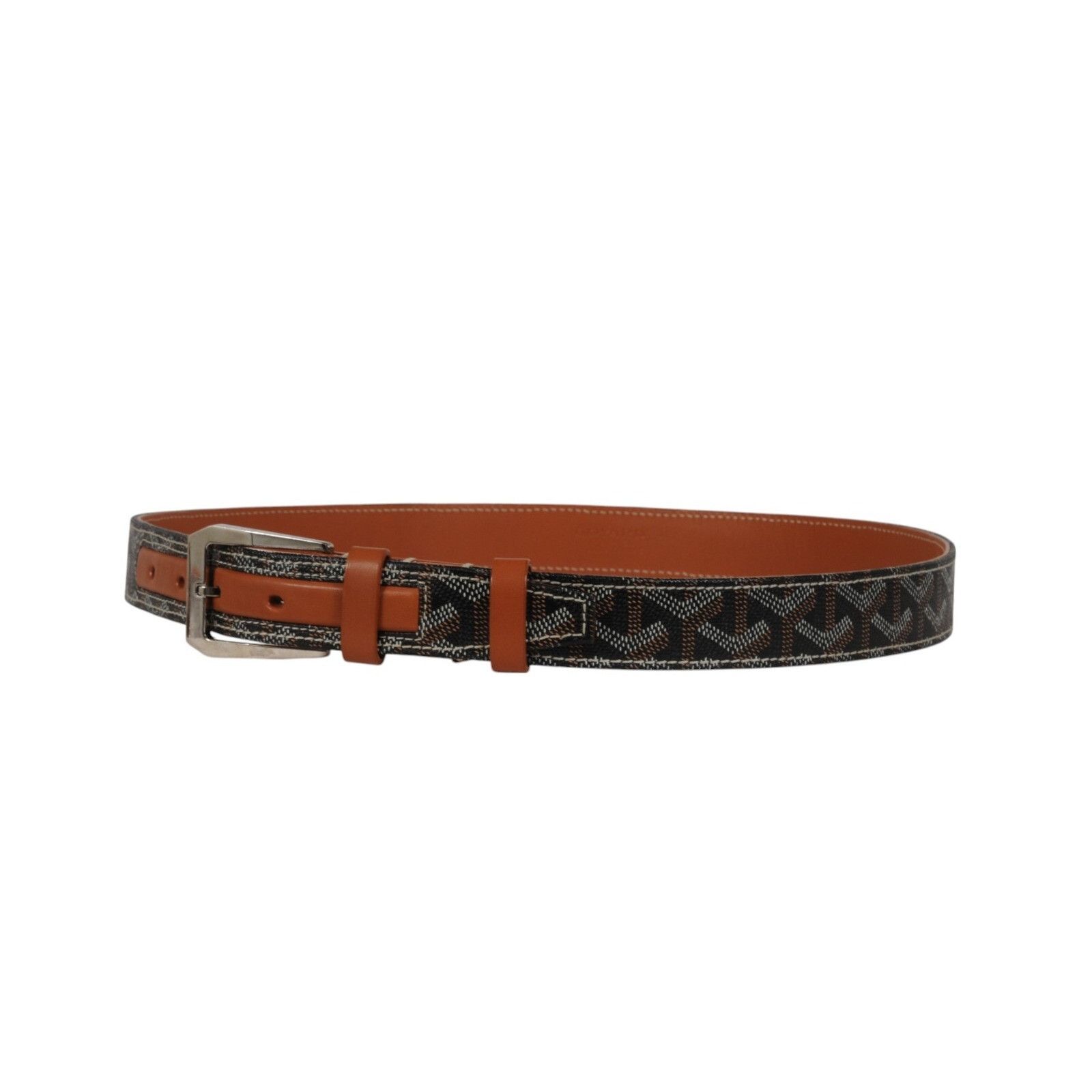 Fregate Belt 90 31 32 Black Brown Leather - 02533