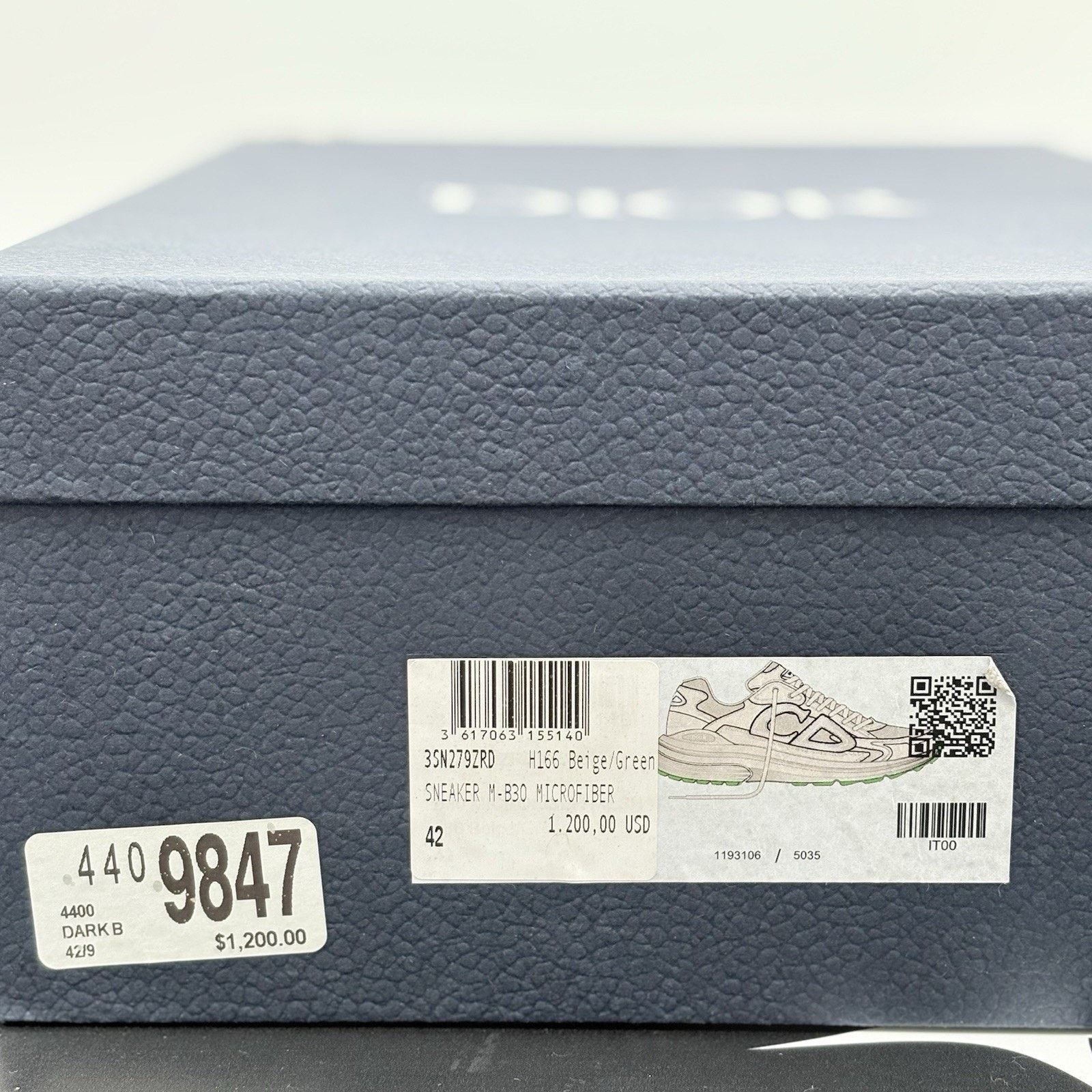 Dior Dior B30 Reflective CD30 ' Cream Green ' | SUPER CLEAN! Size US 9 / EU 42 - 16 Thumbnail