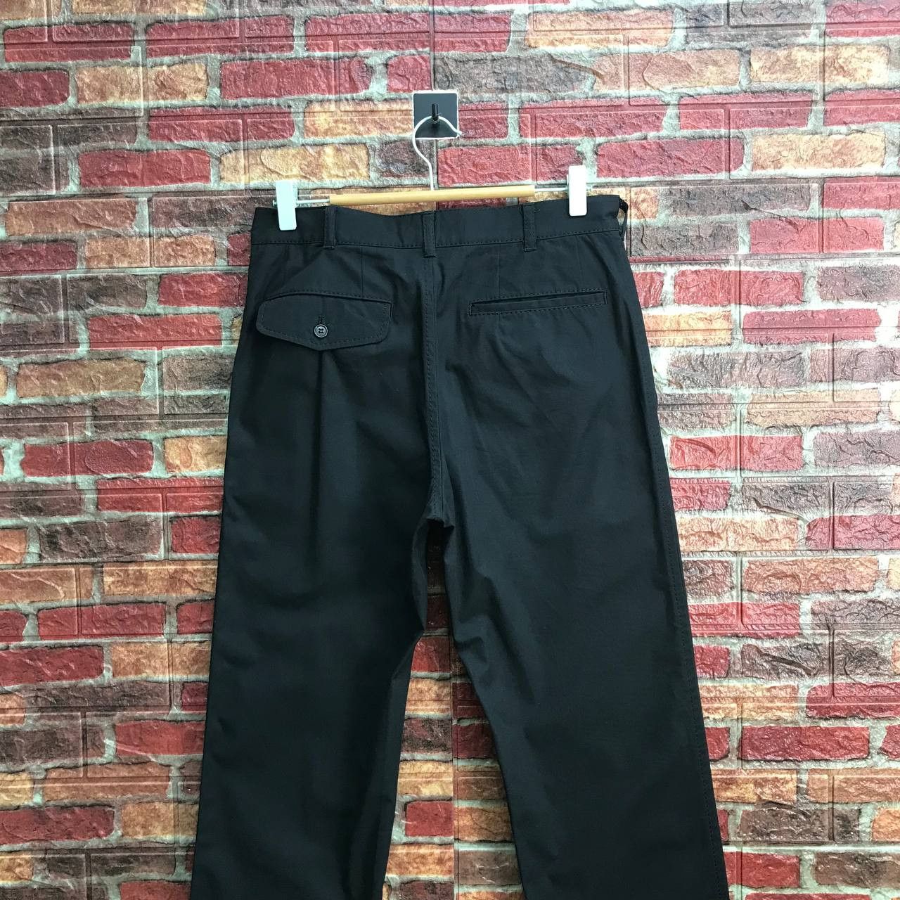 Comme des Garcons AD2011 Tricot Comme des Garçons Black Mamba Minimalist Pant Size US 29 - 4 Thumbnail
