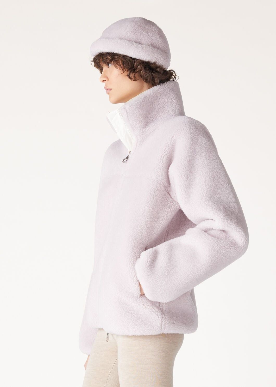Loro Piana o1w1db10825 FAO7952 Brayden Blouson Jacket in Lilac Size M / US 6-8 / IT 42-44 - 4 Thumbnail