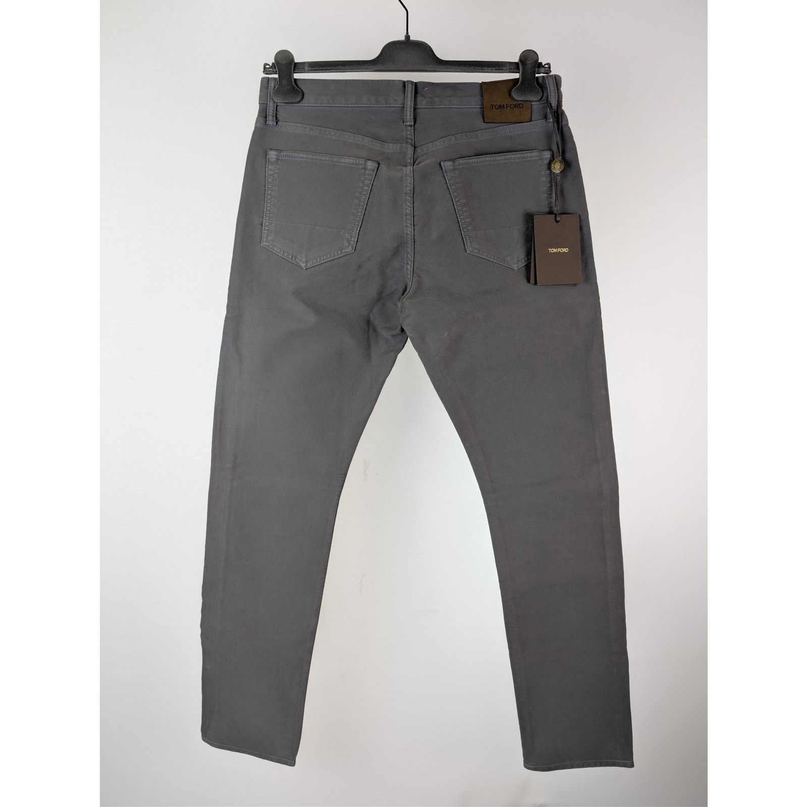 Tom Ford o1rshd1 Slim Fit Denim Jeans in Grey Size US 34 / EU 50 - 11 Thumbnail