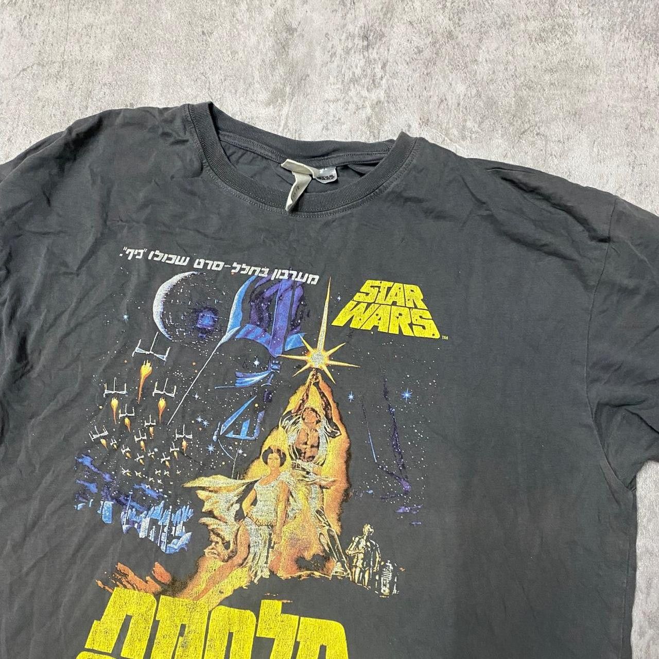 Star Wars Grey H&M Star Wars t-shirt Size US XL / EU 56 / 4 - 2 Thumbnail