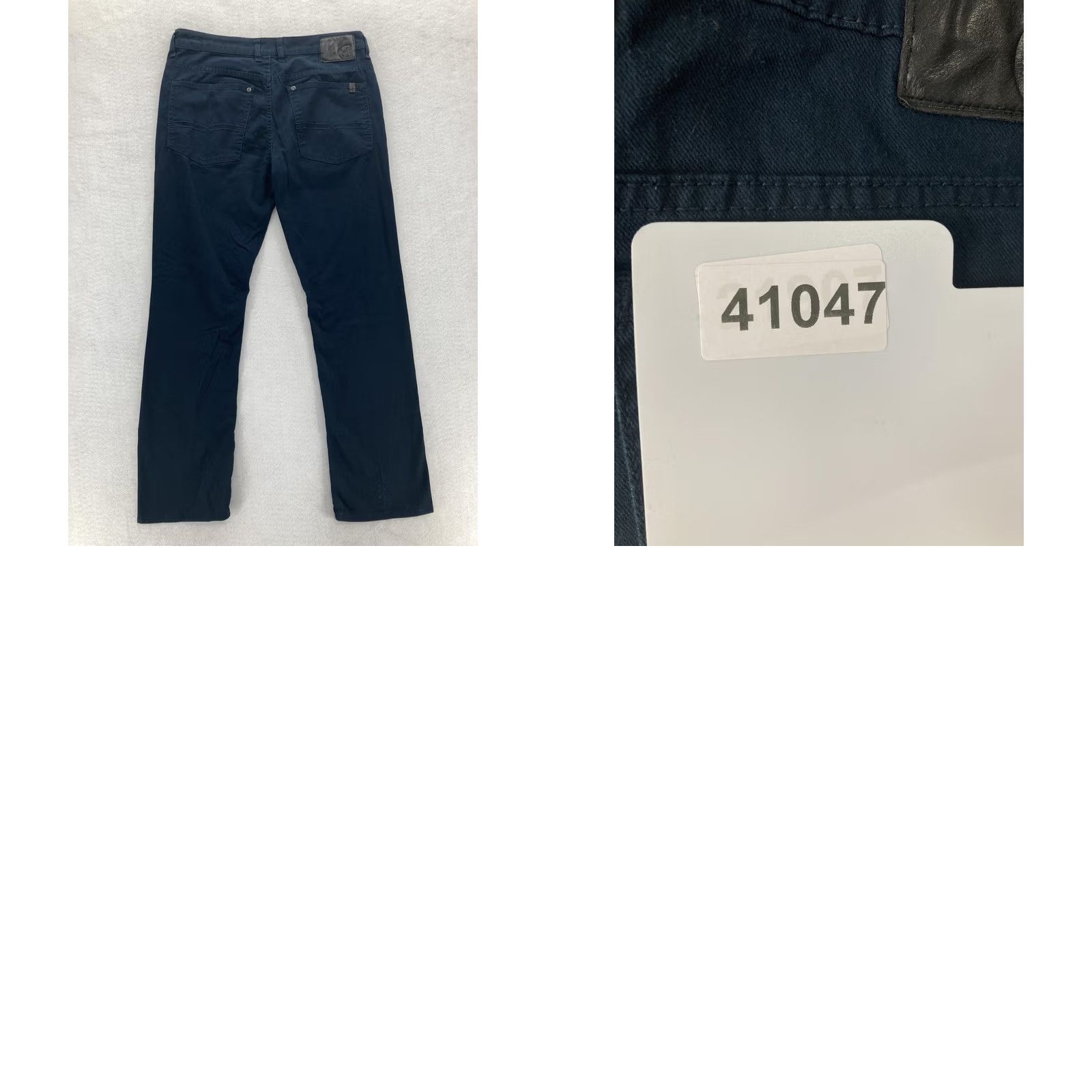 Buffalo David Bitton Buffalo David Bitton Jeans Mens Slim Straight Stretch 32x30 Dark Navy SAM-X Jeans Size US 32 / EU 48 - 9 Thumbnail
