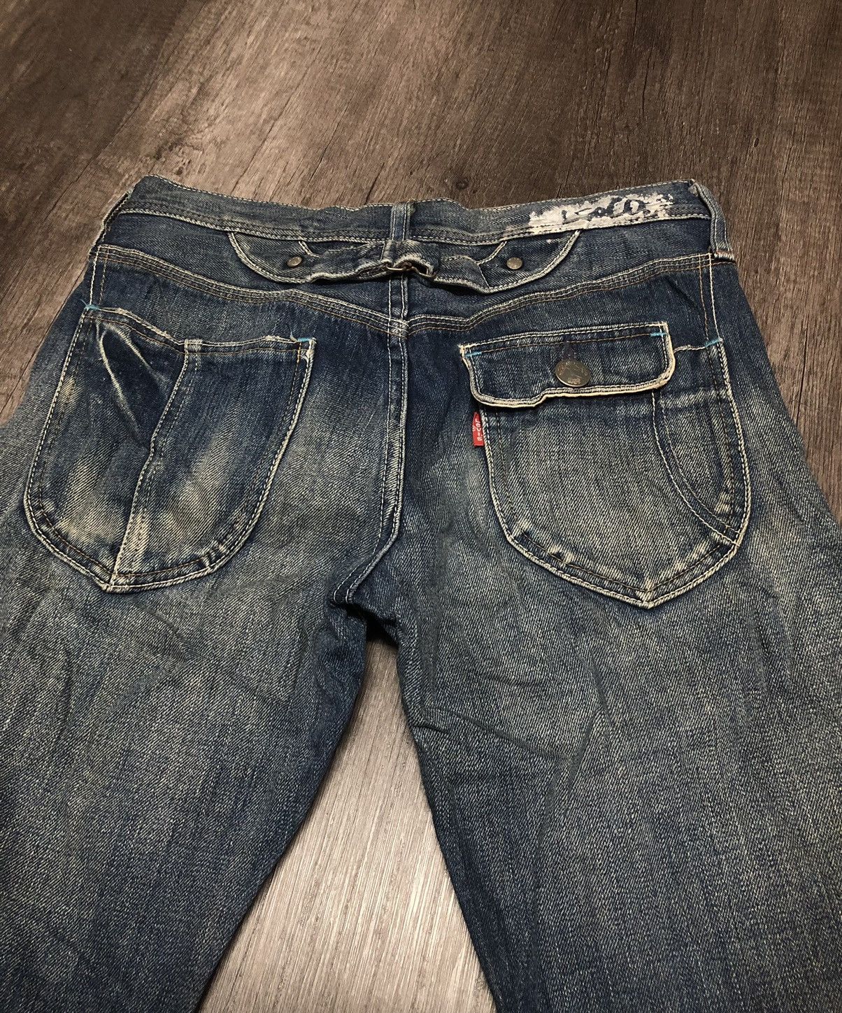 Levi's Vintage Clothing Vintage Levi's Strauss & Co Half Selvedge Jeans (Unisex) Size US 29 - 19 Thumbnail