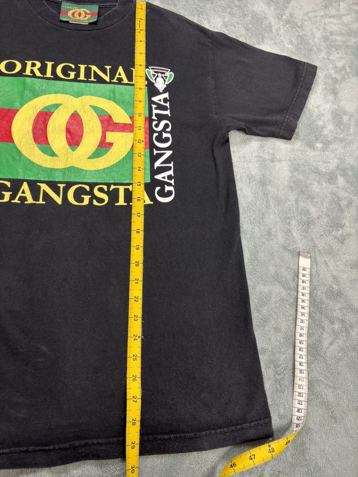 Gangster Doodles × Vintage Vintage Y2K Original Gangsta Design Gucci Size US M / EU 48-50 / 2 - 8 Thumbnail