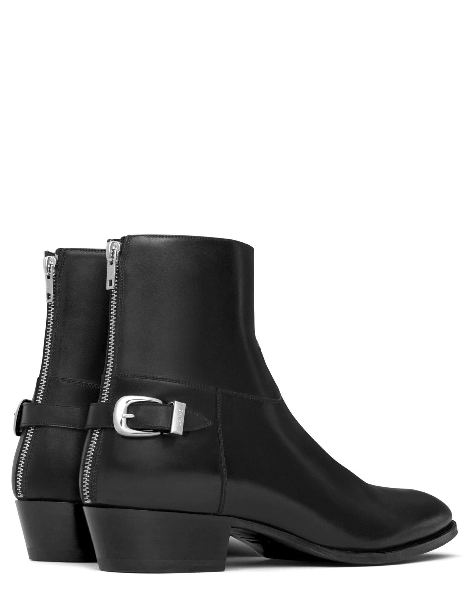 Celine 358473174C.38NO Drugstore Back Buckle Zipped Boot Size US 11 / EU 44 - 3 Thumbnail