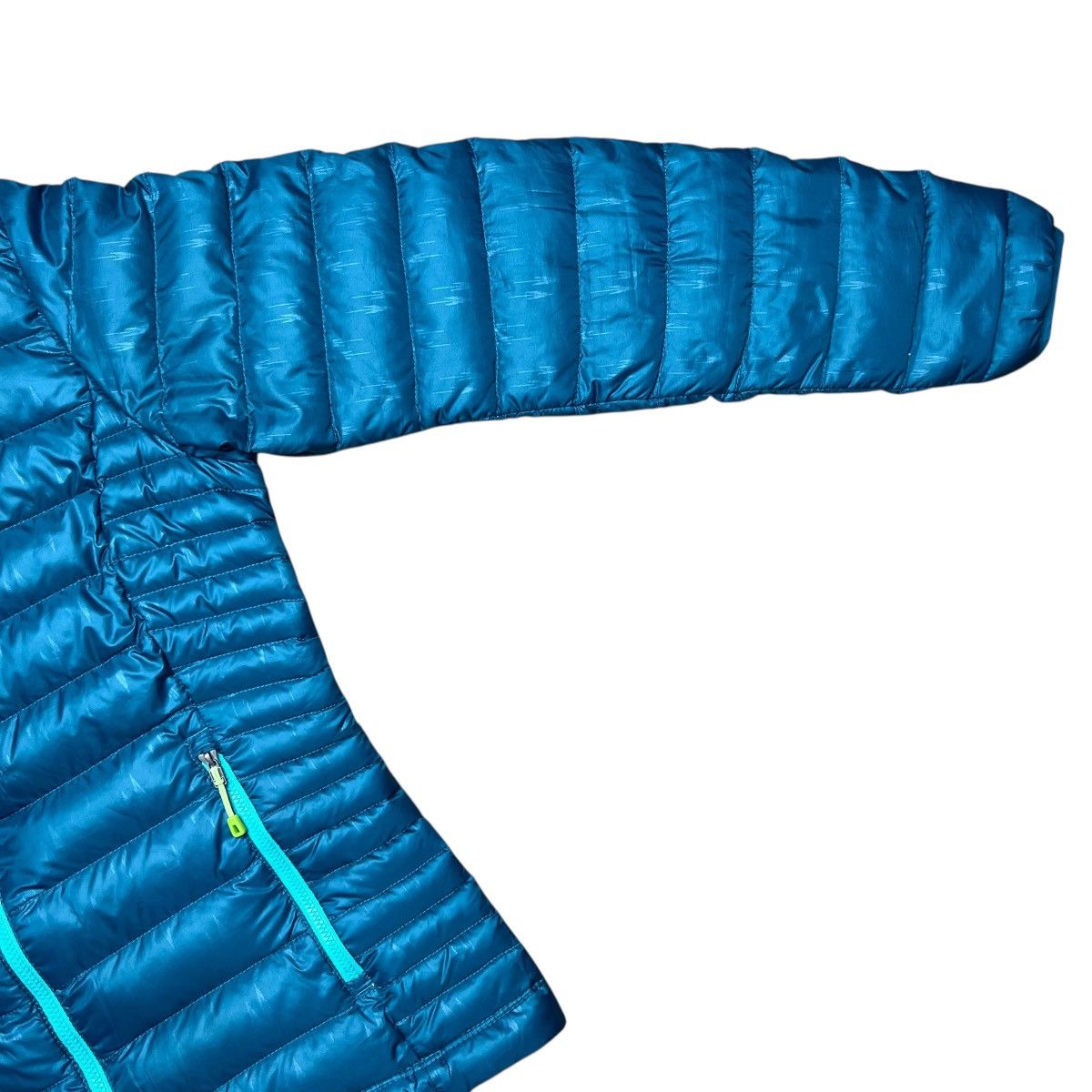 Patagonia Patagonia Women’s Style #84683 Down Teal Zip Puffer Jacket Size S / US 4 / IT 40 - 8 Thumbnail