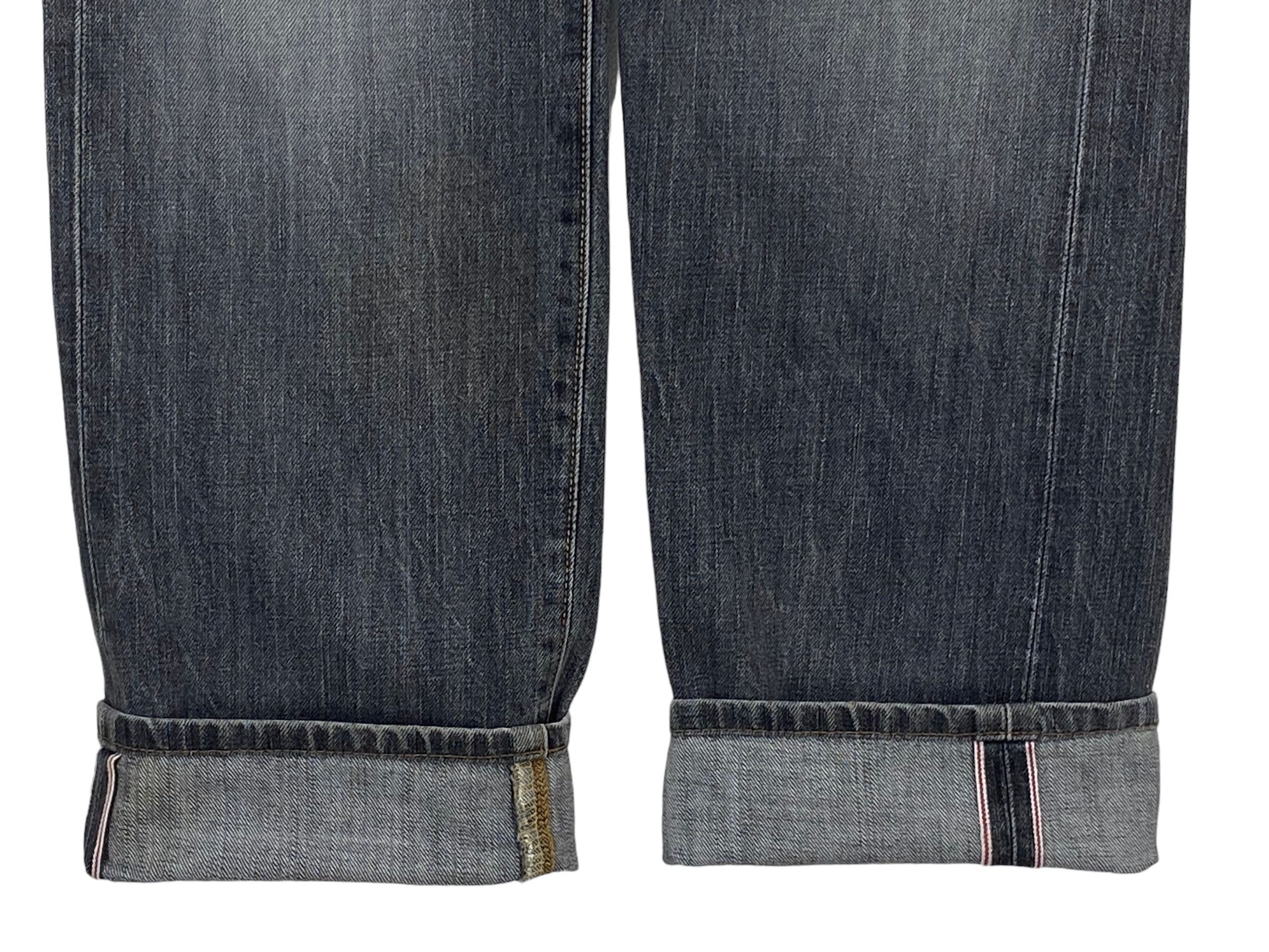 Edwin × Vintage Edwin Selvedge Denim Japanese Distressed Pants Japan Made Size US 30 / EU 46 - 10 Thumbnail