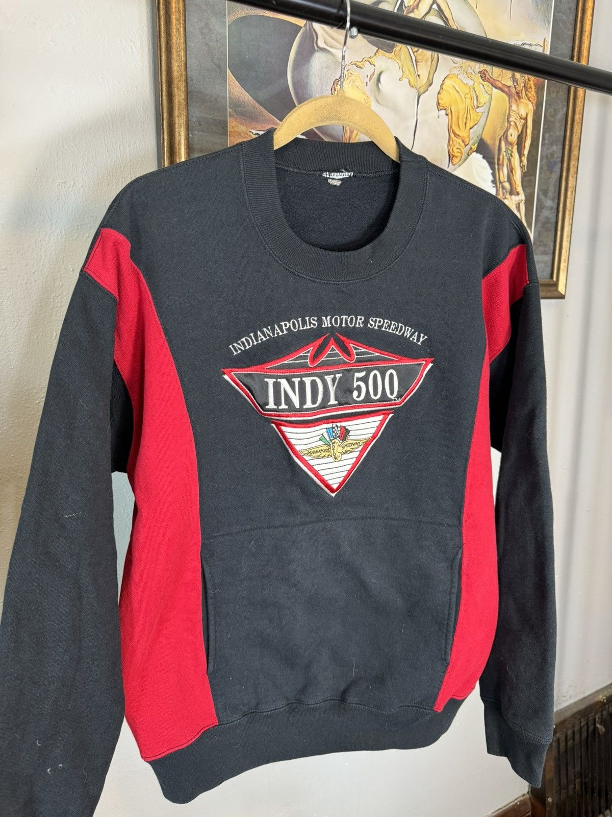 NASCAR × Vintage Vintage Indy 500 Nascar Sweatshirt Size US L / EU 52-54 / 3 - 2 Thumbnail
