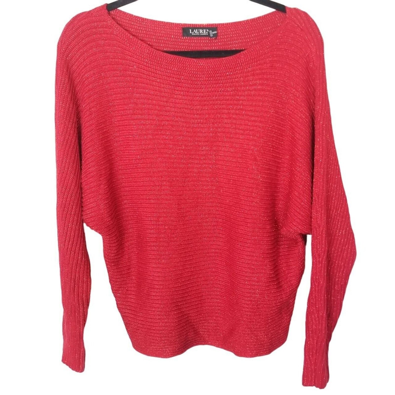 Lauren Ralph Lauren Lauren Ralph Lauren Womens Knit Sweater Sz M Classic Preppy Size M / US 6-8 / IT 42-44 - 1 Thumbnail