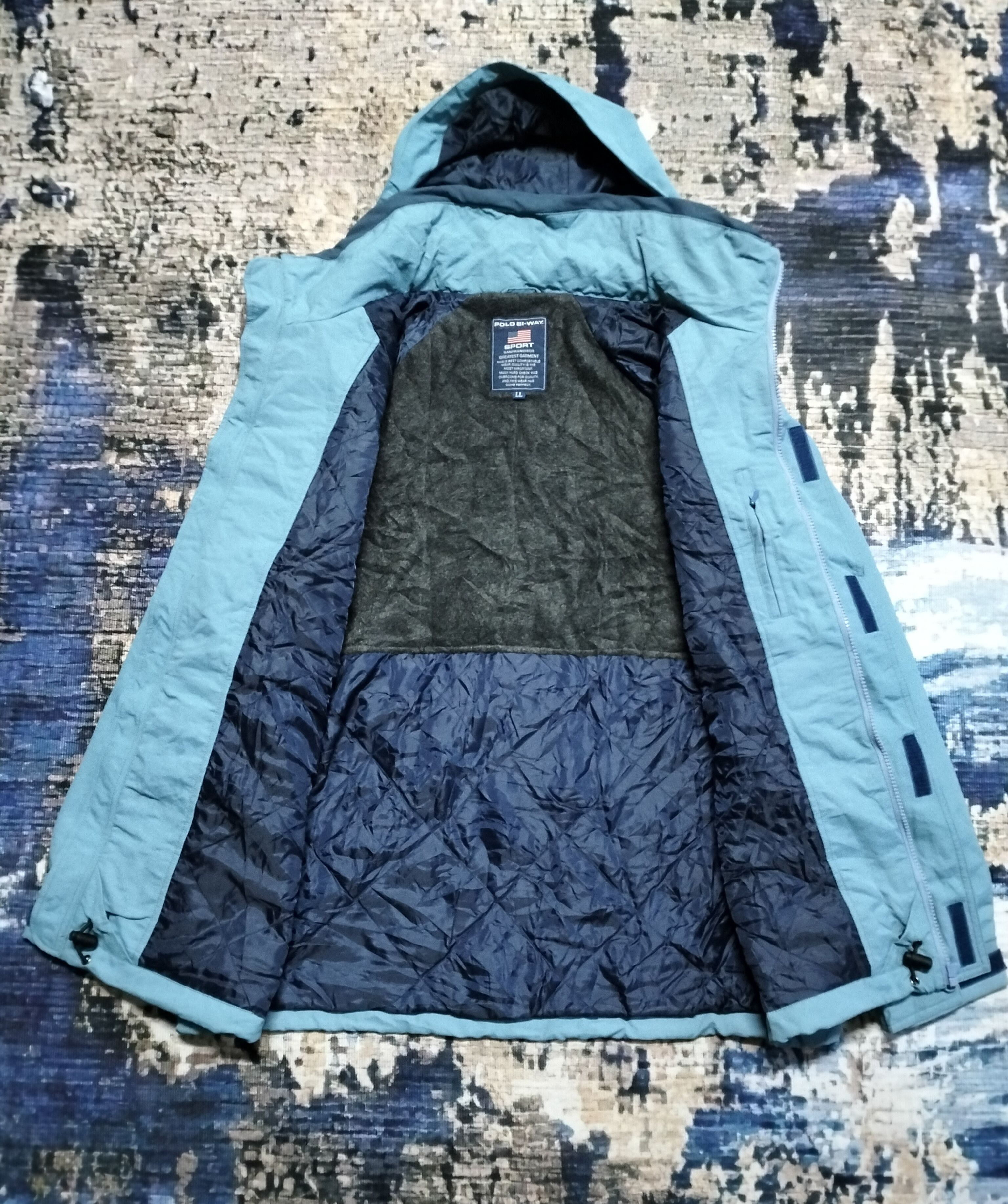 Sports Specialties Vintage90s Polo Bi-Way Sentloran Parka Hoodie Zipper Jacket Size US L / EU 52-54 / 3 - 3 Thumbnail