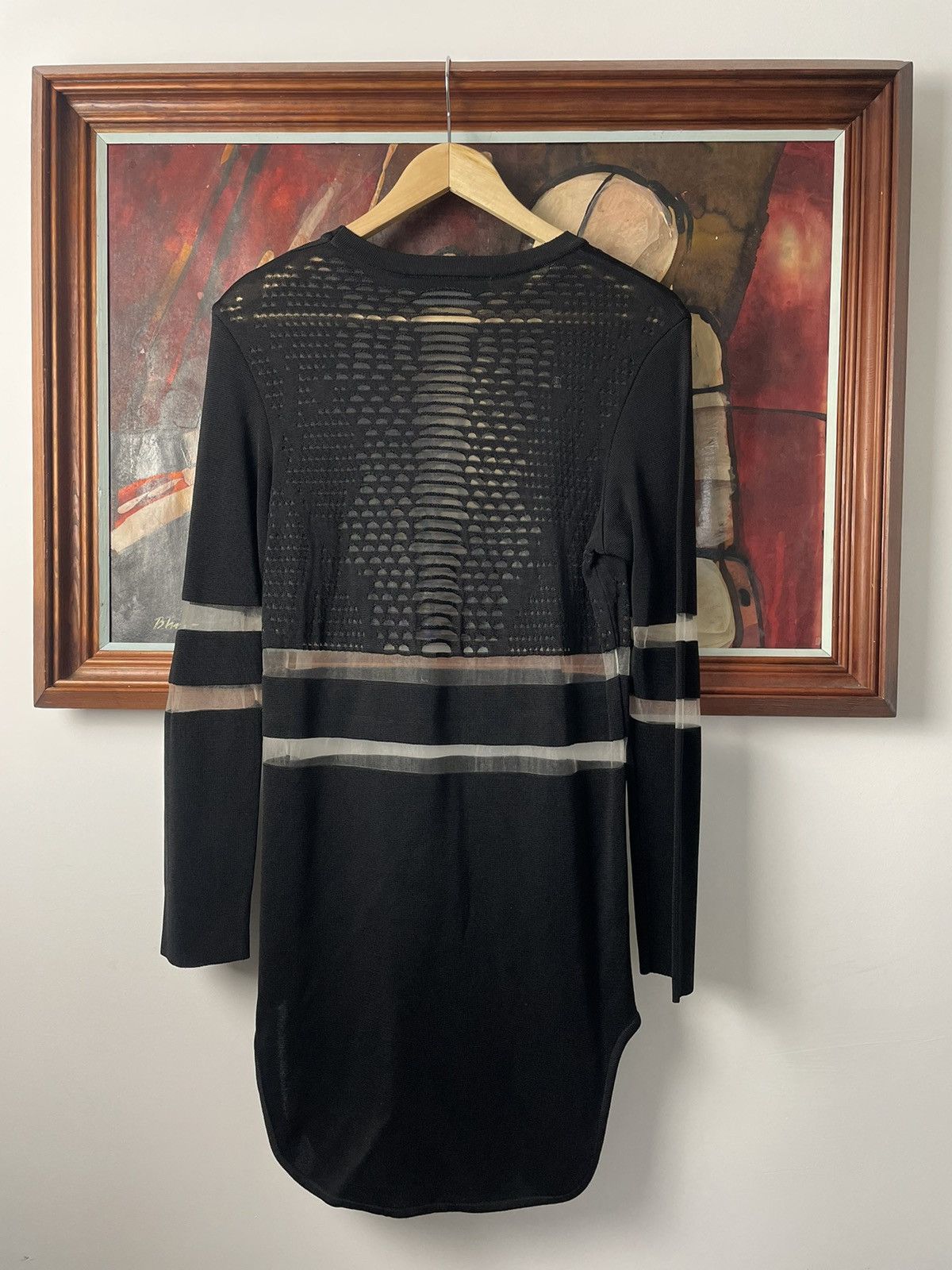 Alexander Wang × H&M H&M Alexander Wang Dress Rare Transparent Rave Designer Rare Size S / US 4 / IT 40 - 3 Thumbnail