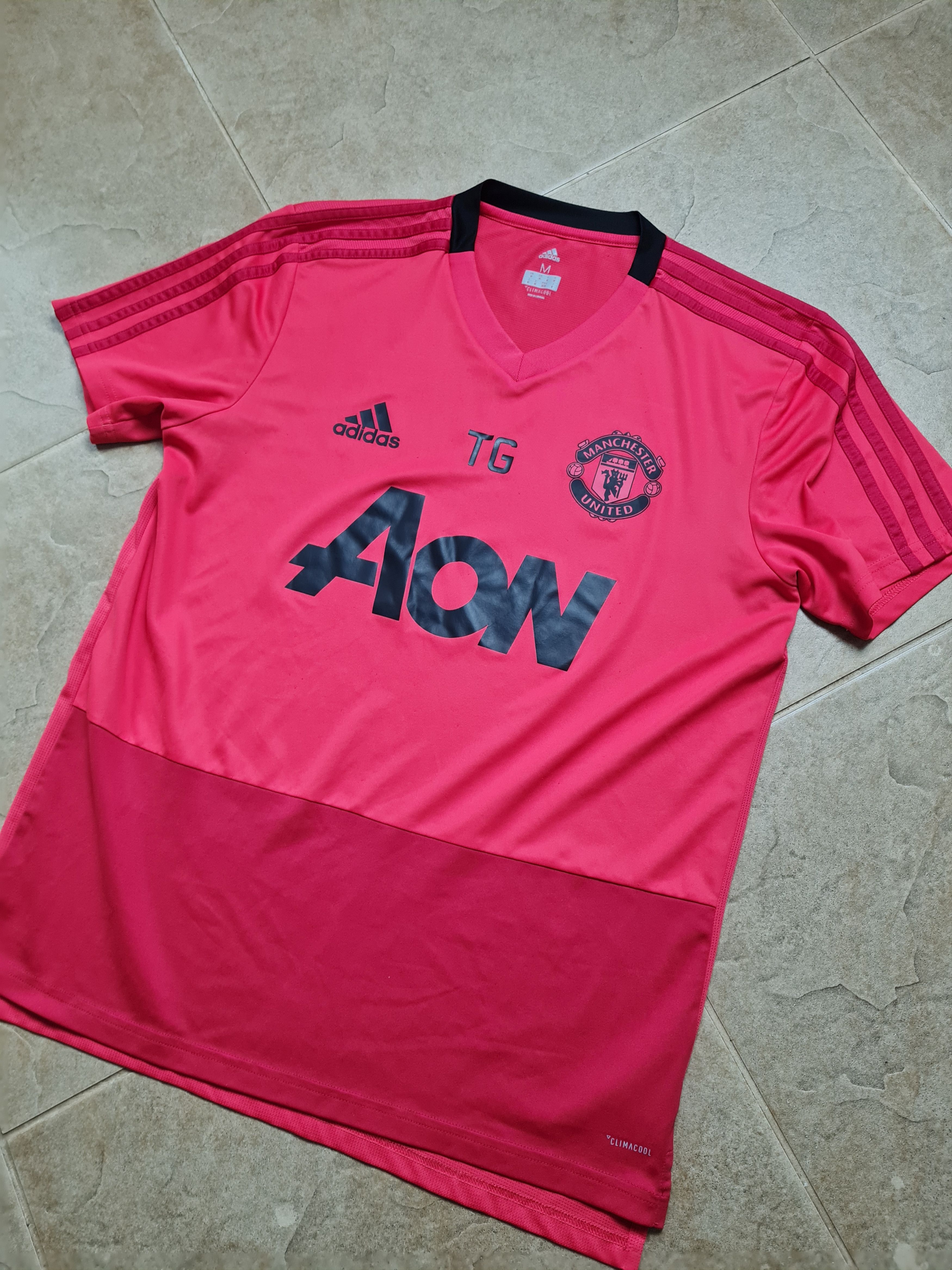 Adidas Jersey Manchester United 2018 training soccer shirt Adidas Size US S / EU 44-46 / 1 - 3 Thumbnail