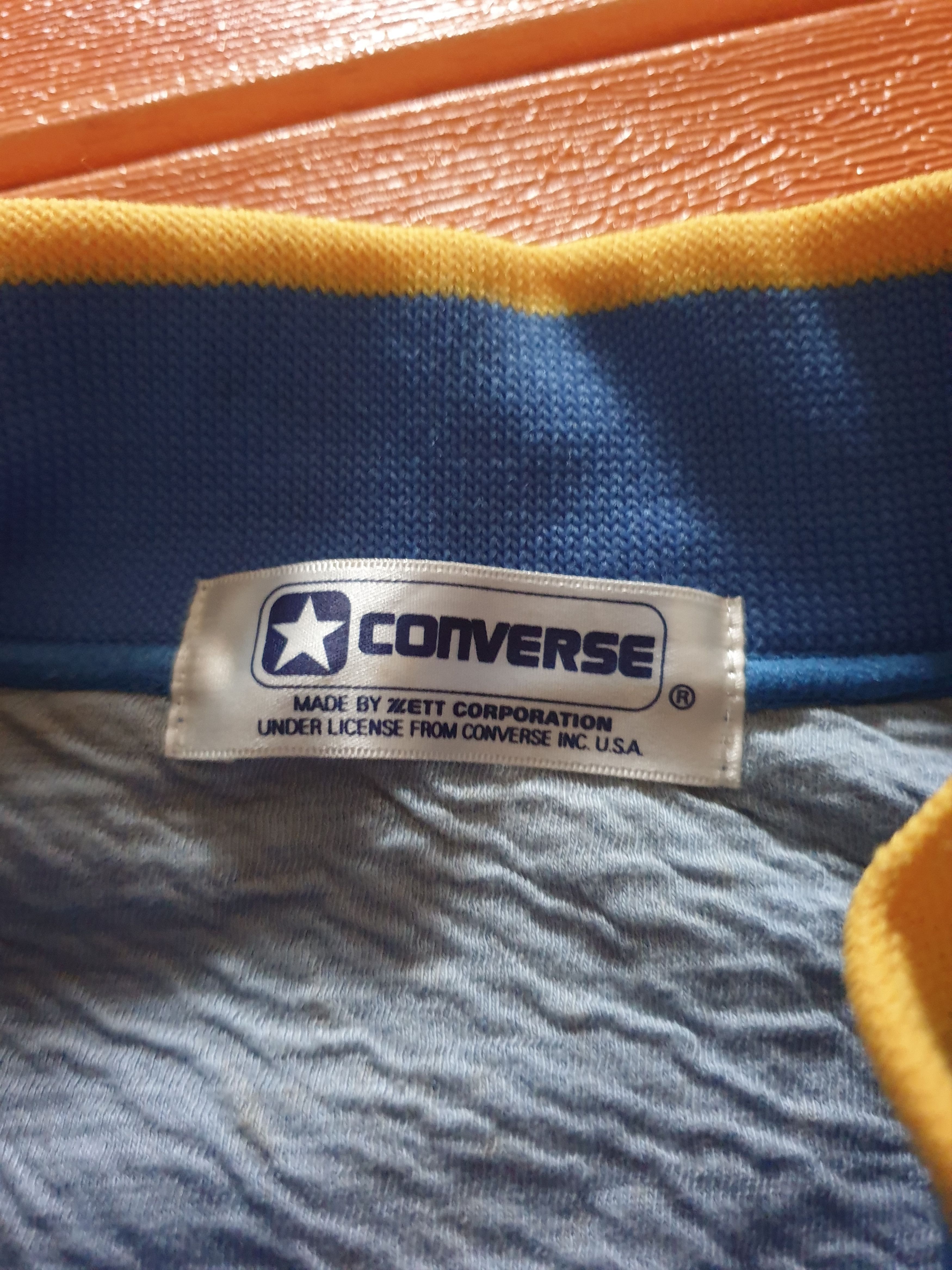 Converse 💥Vintage converse blue colour sweater Size US M / EU 48-50 / 2 - 2 Thumbnail