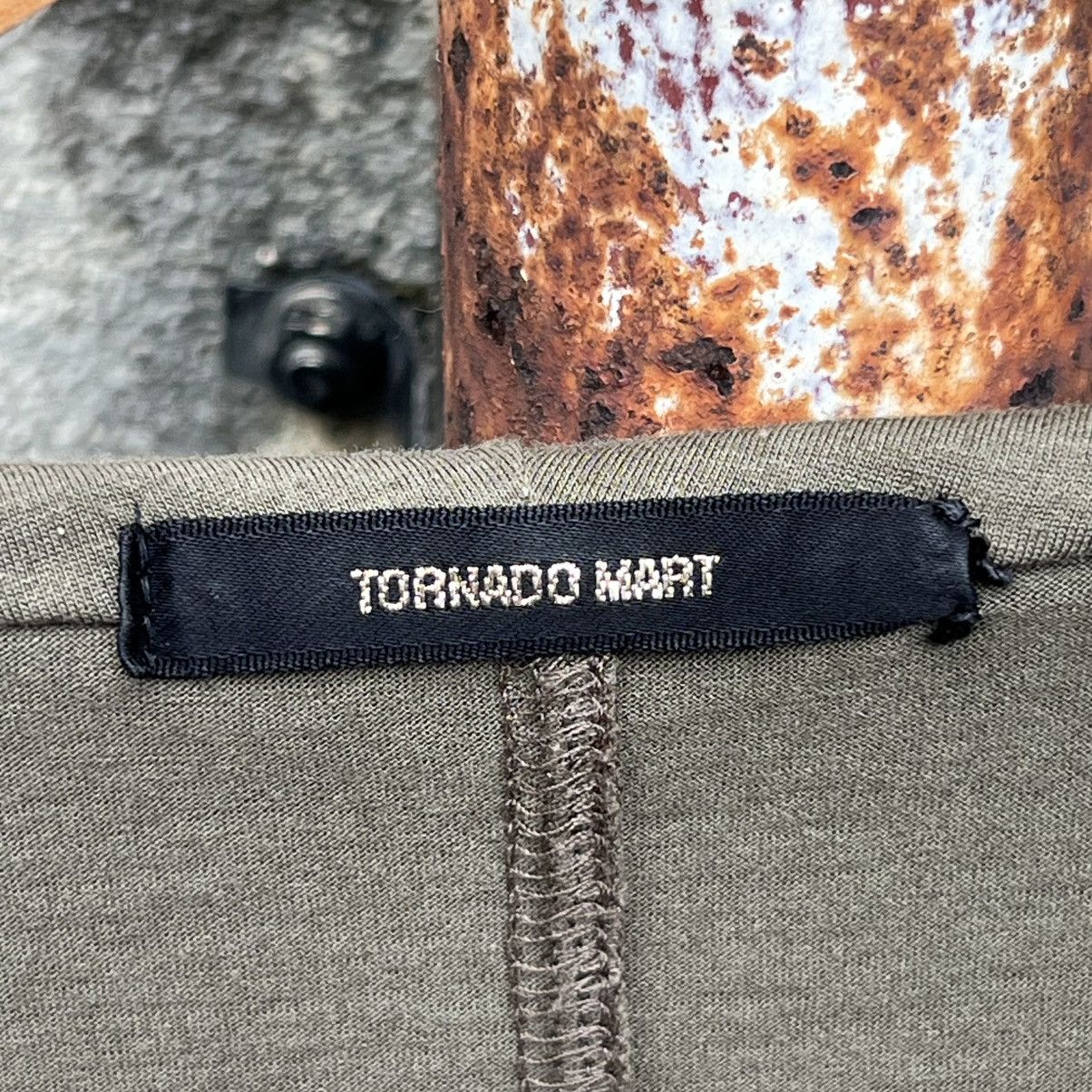 Tornado Mart “TORNADO MART” HOODED BATWING DRAPE CARDIGAN ASYMMETRICAL Size S / US 4 / IT 40 - 10 Thumbnail
