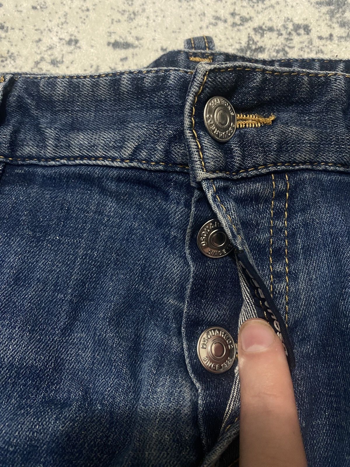 Dsquared2 Luxury dsquared2 skinny denim jeans Size US 30 / EU 46 - 6 Thumbnail