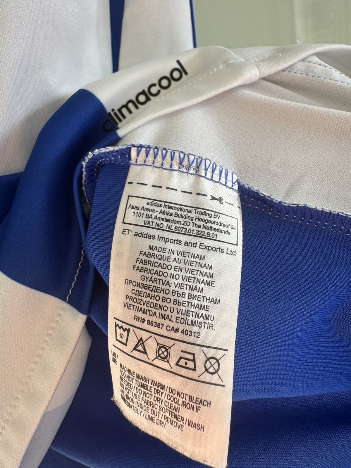 Adidas Real Sociedad 2016-2017 Home Soccer Jersey Football Kit Size US S / EU 44-46 / 1 - 17 Thumbnail