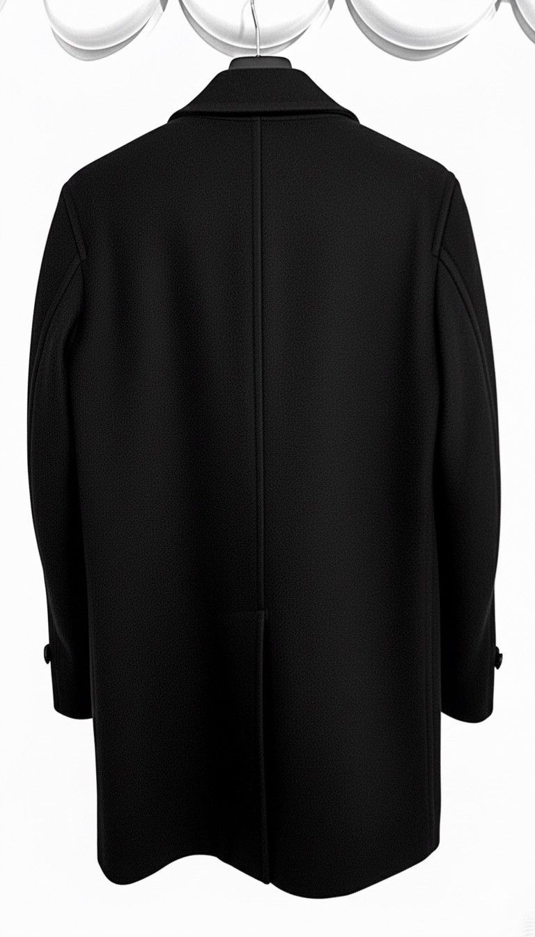 Comme des Garcons Homme Deux COMME des GARÇONS Wool Coat XL Size US XL / EU 56 / 4 - 2 Thumbnail