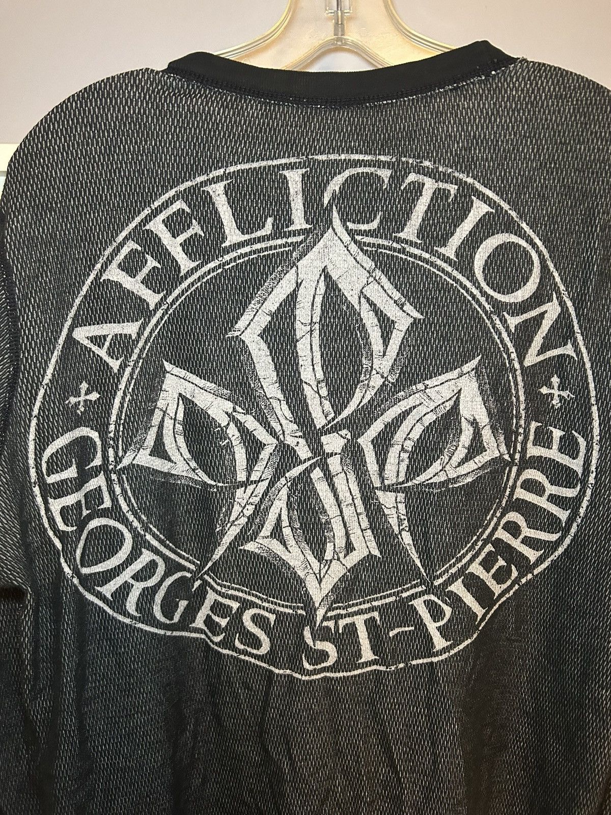 Affliction Rare Affliction George St-Peirre Reversible vintage thermal Size US XL / EU 56 / 4 - 14 Thumbnail