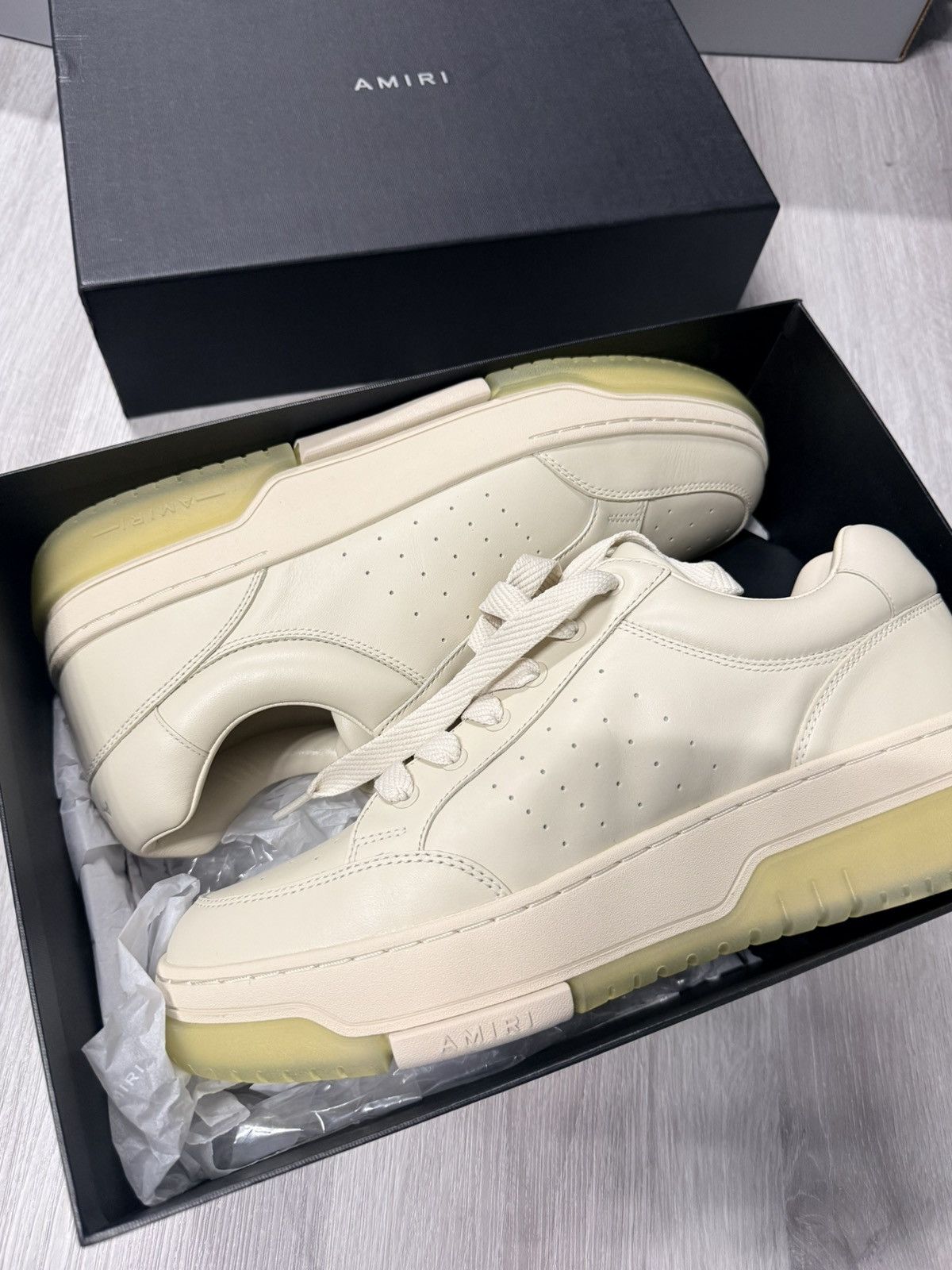 Amiri Amiri Stadium Low Top Sneaker Size US 14 / EU 47 - 6 Thumbnail