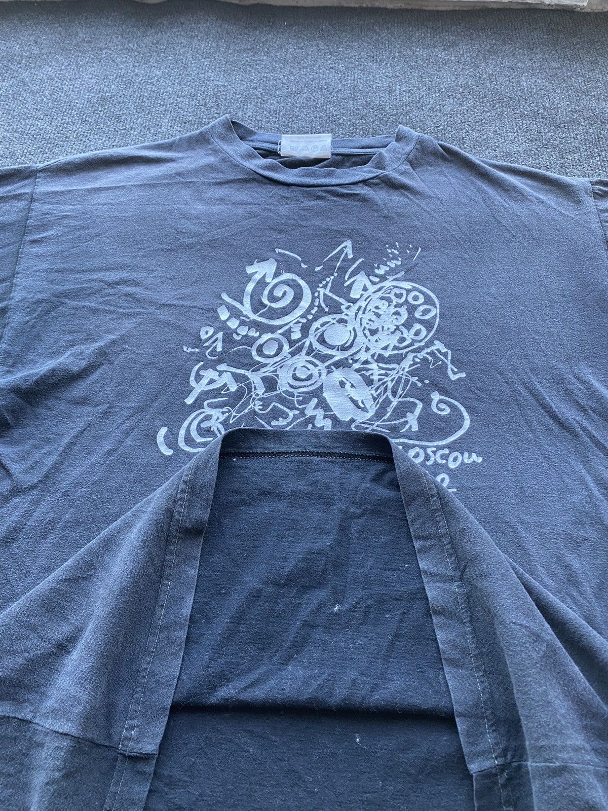 Vintage 🔥1990 Art Jean Tinguely Design Unique Tee faded black Xl Size US XL / EU 56 / 4 - 2 Thumbnail